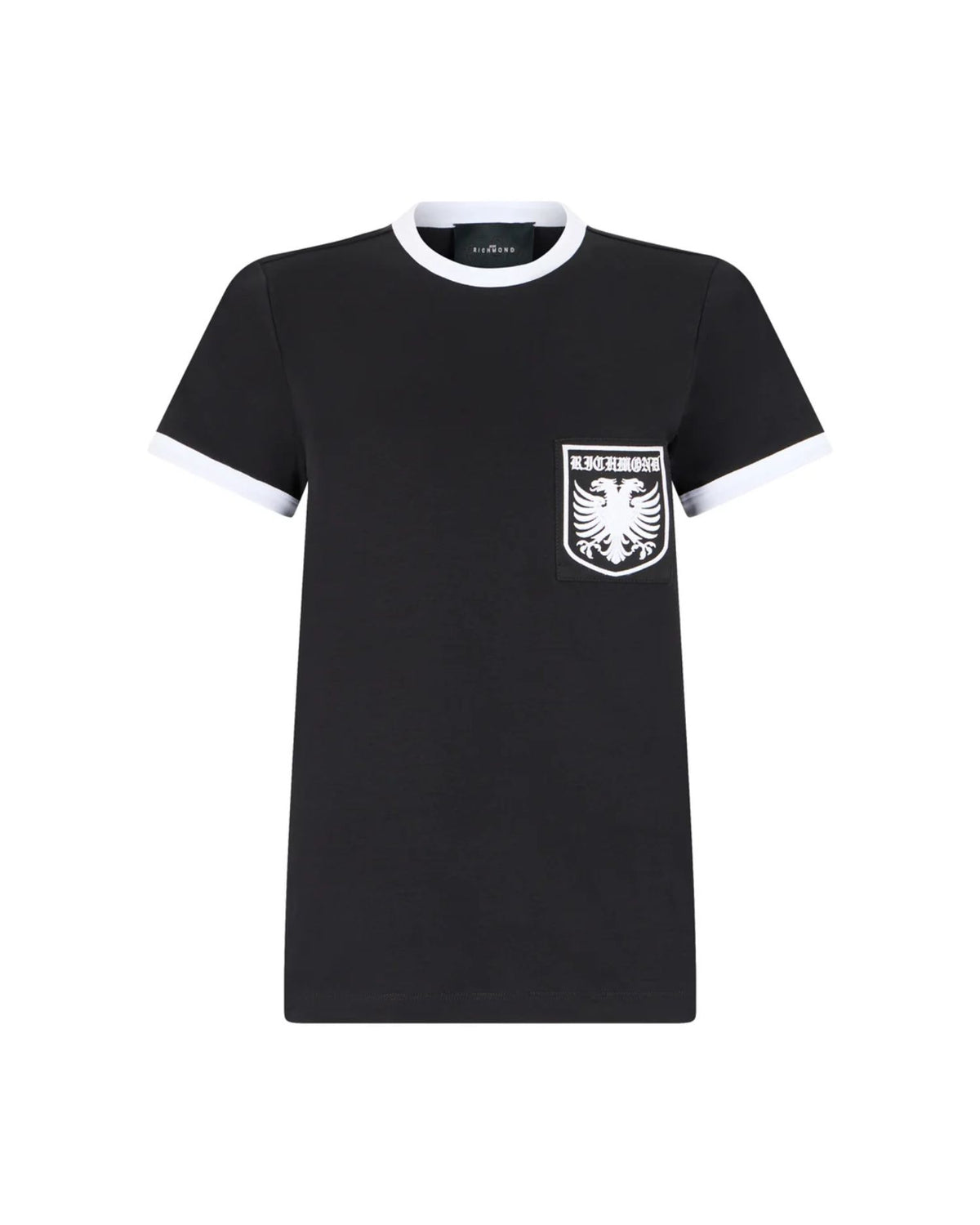 T-Shirt Ringer con Patch
