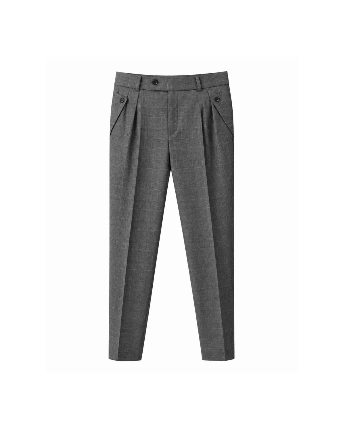 Pantaloni Principe di Galles con Pince