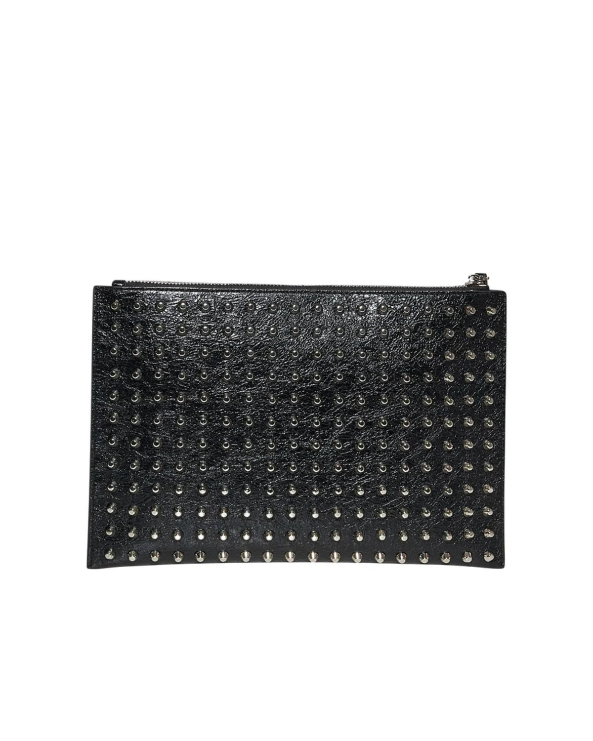 Pochette Piatta con Borchie All-Over