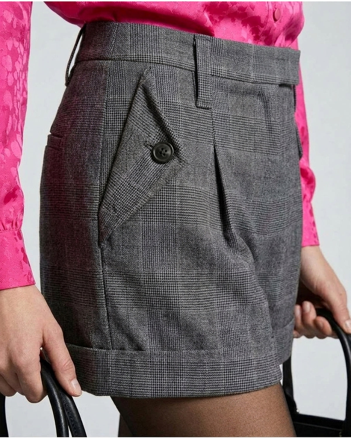 Shorts Sartoriali in Principe di Galles