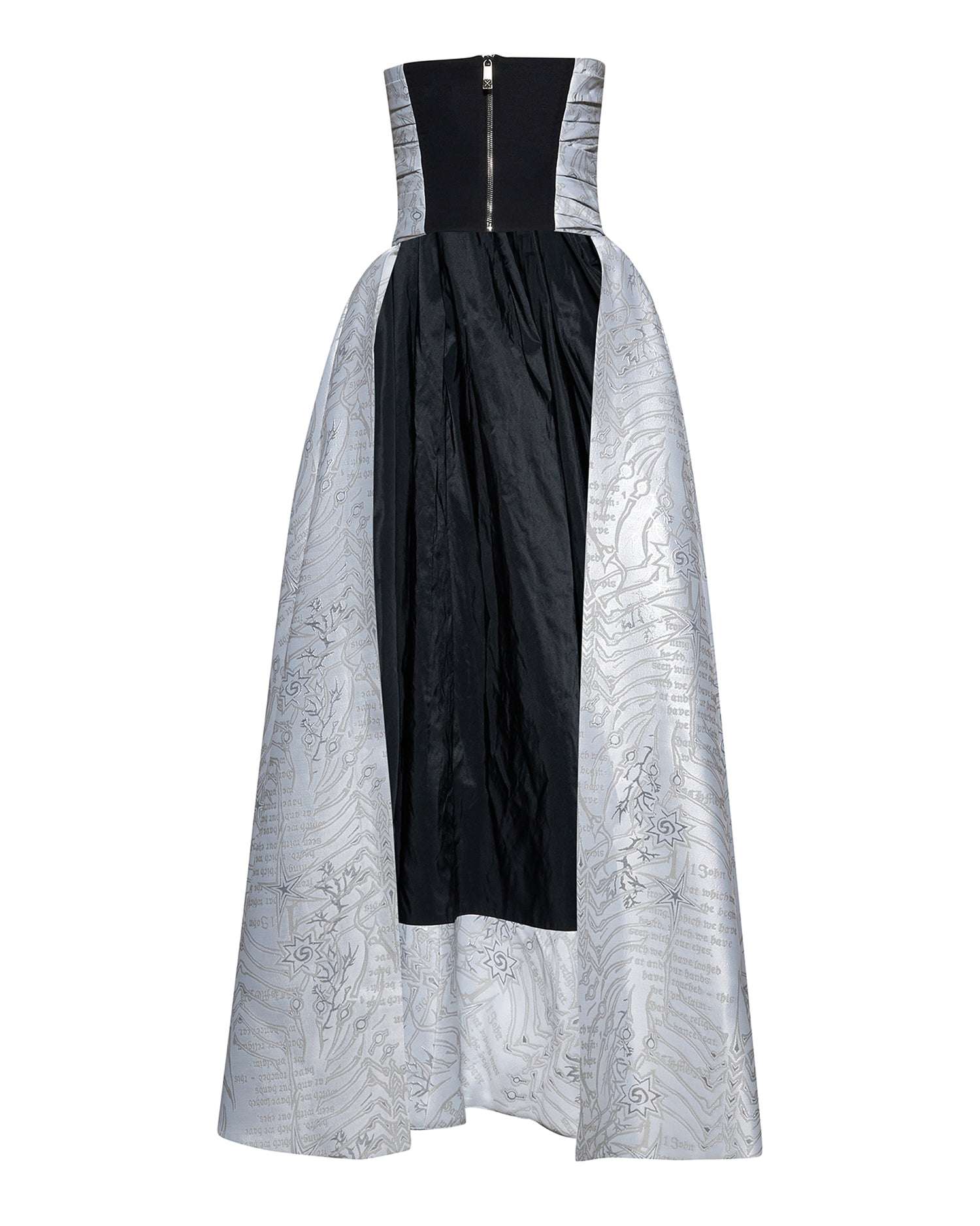 Abito lungo dal design essenziale e raffinato Abito