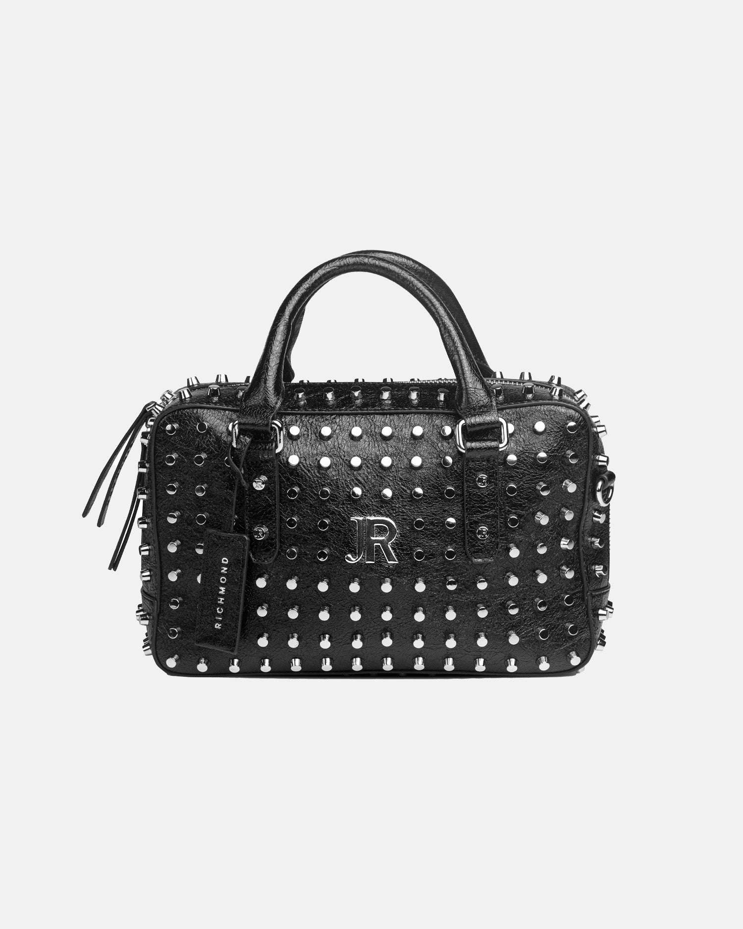 Bauletto con borchie e logo JR Borsa