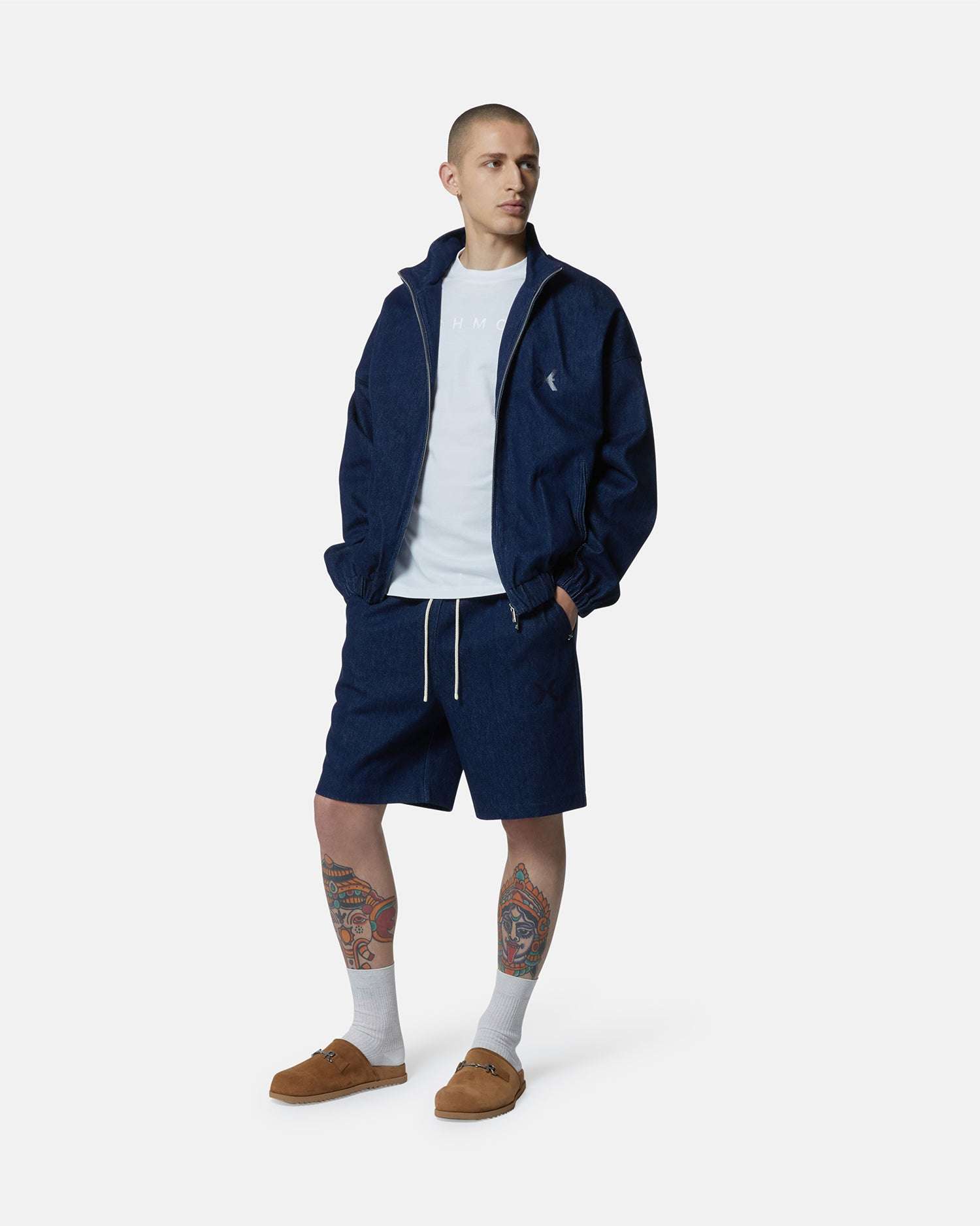 Bermuda con vita elasticizzata e coulisse regolabile Bermuda