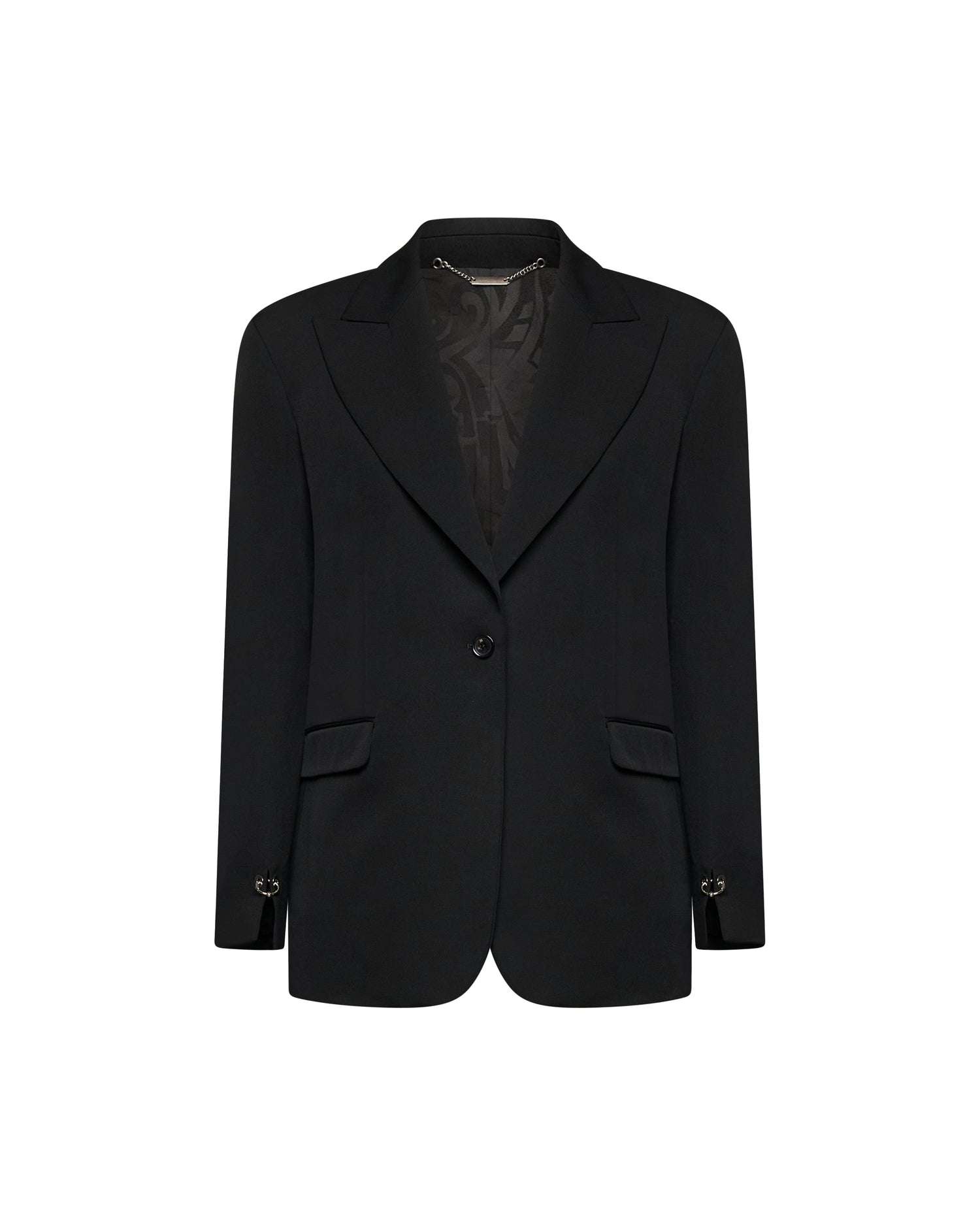 Blazer monopetto con dettagli eleganti Blazer