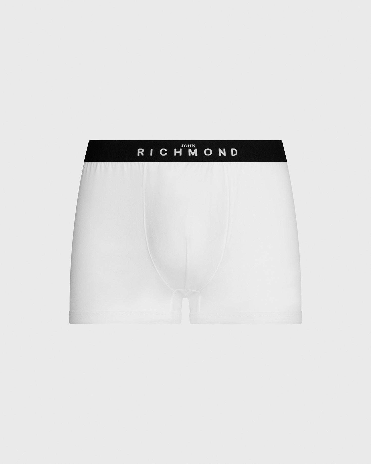 Boxer vita bassa in cotone pettinato con logo UnderwearIntimo
