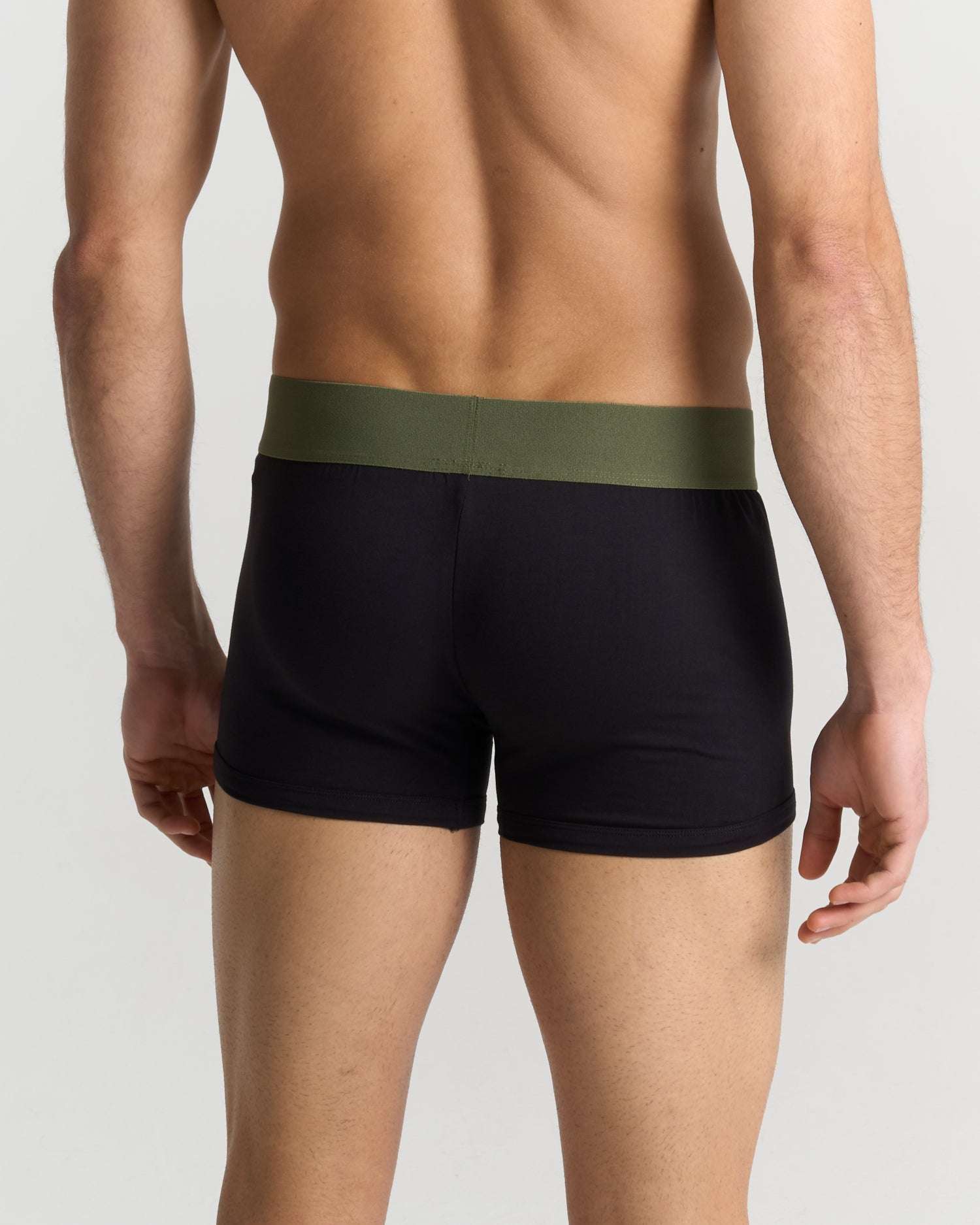 Boxer vita bassa in cotone pettinato con logo UnderwearIntimo
