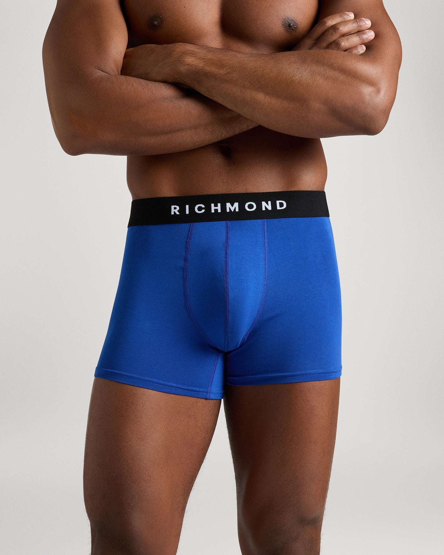 Boxer vita bassa in cotone pettinato