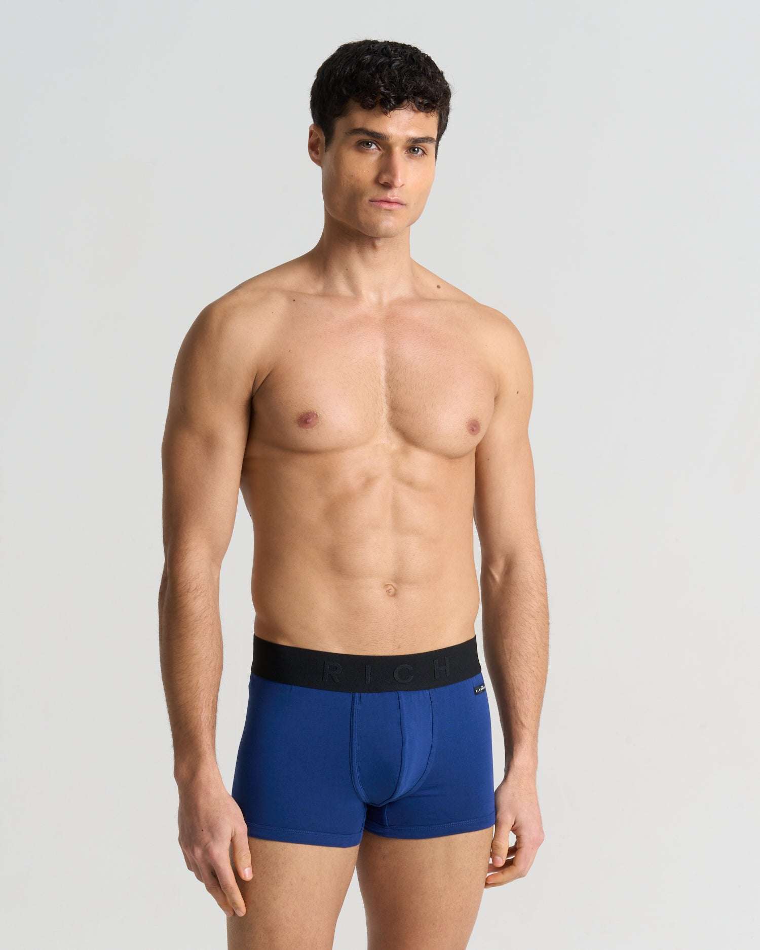 Boxer vita bassa in cotone pettinato UnderwearIntimo