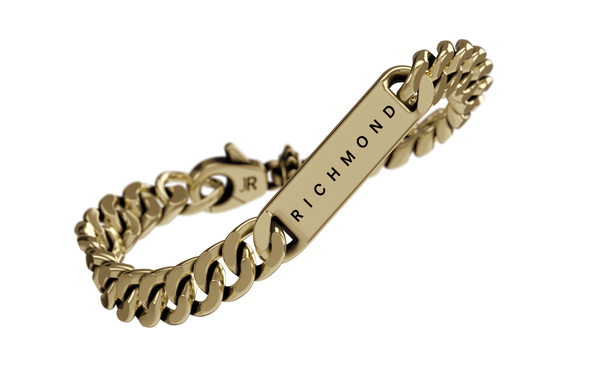 Bracciale a catena con piastrina John Richmond