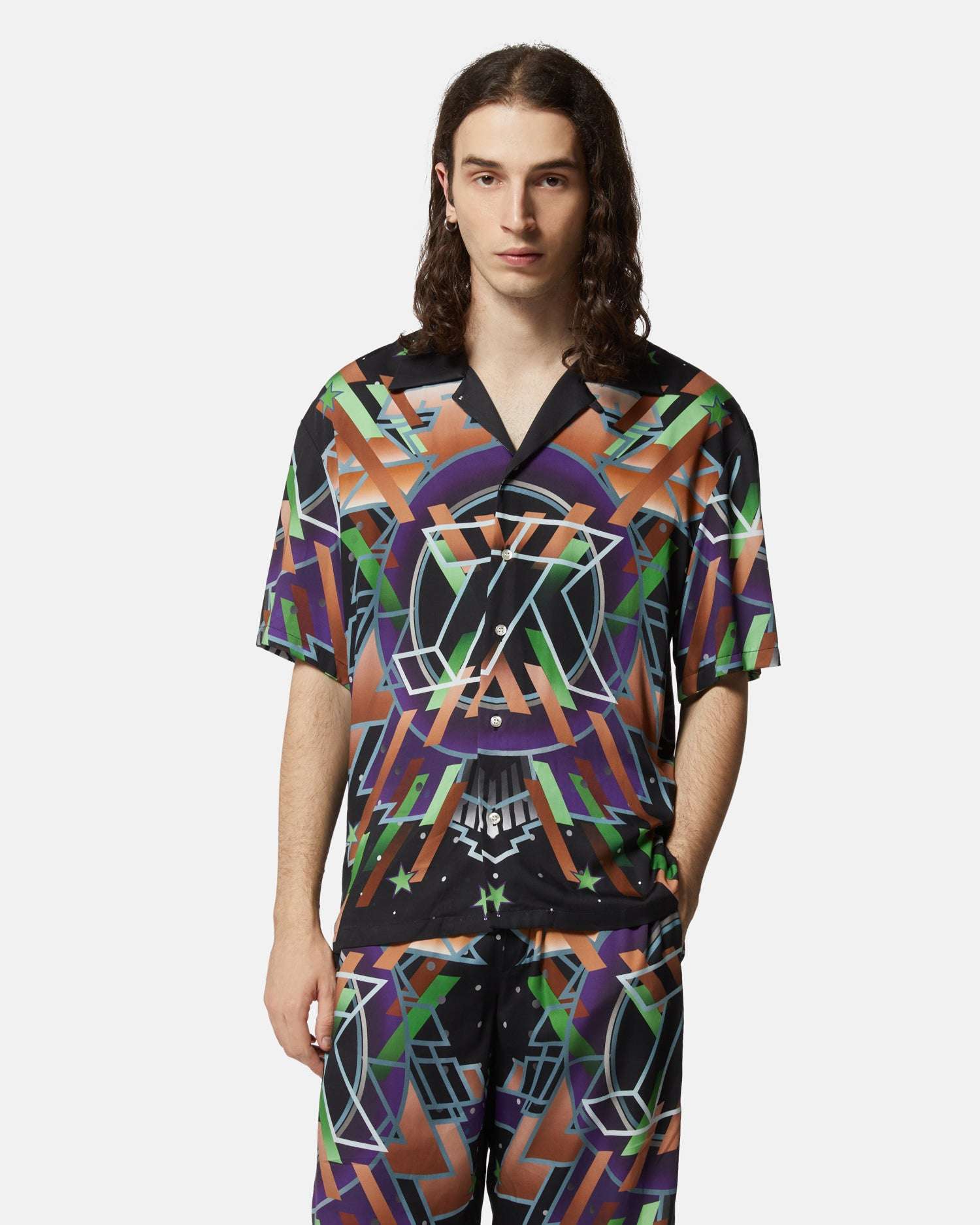 Camicia a fantasia uomo Camicia