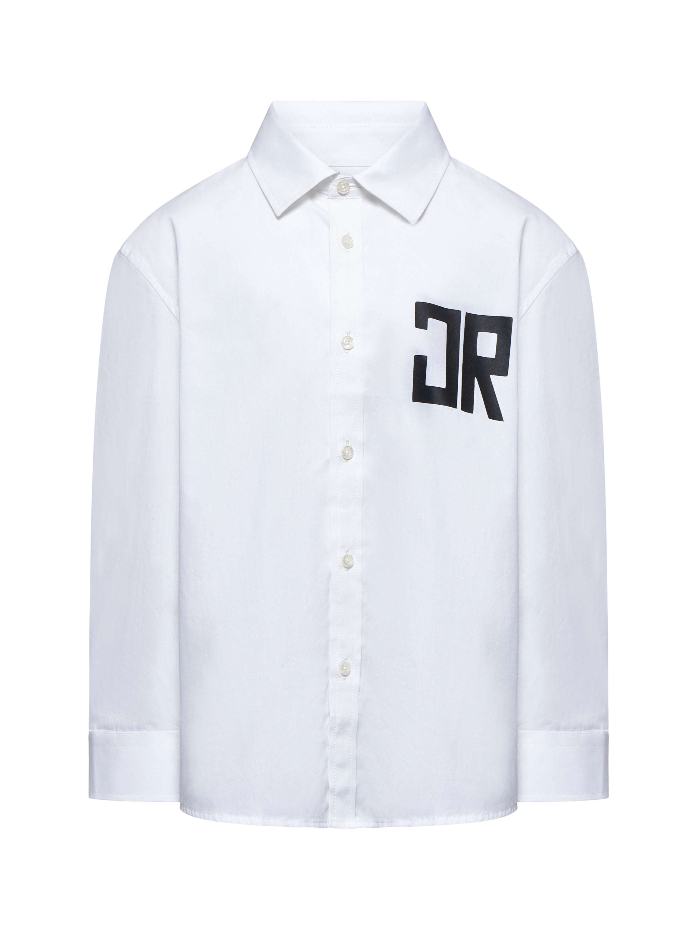 Camicia bianca con dettaglio lettering Camicia