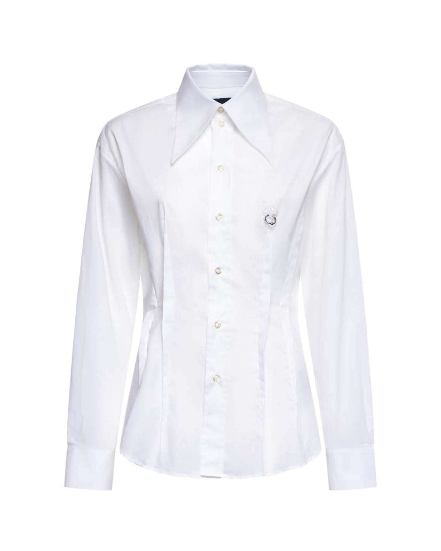 Camicia con Colletto Ampio Camicia