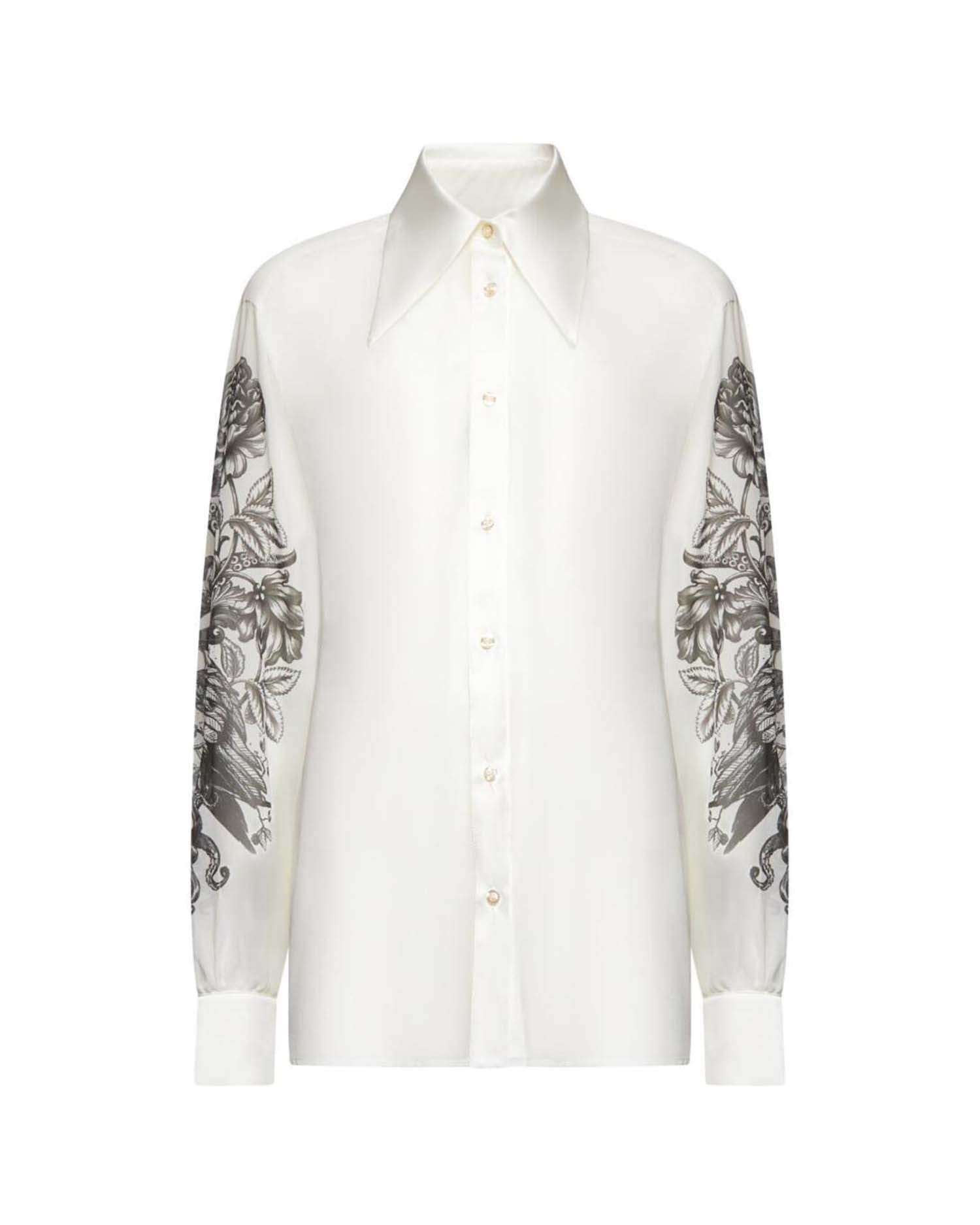 Camicia con Maniche Stampate Camicia