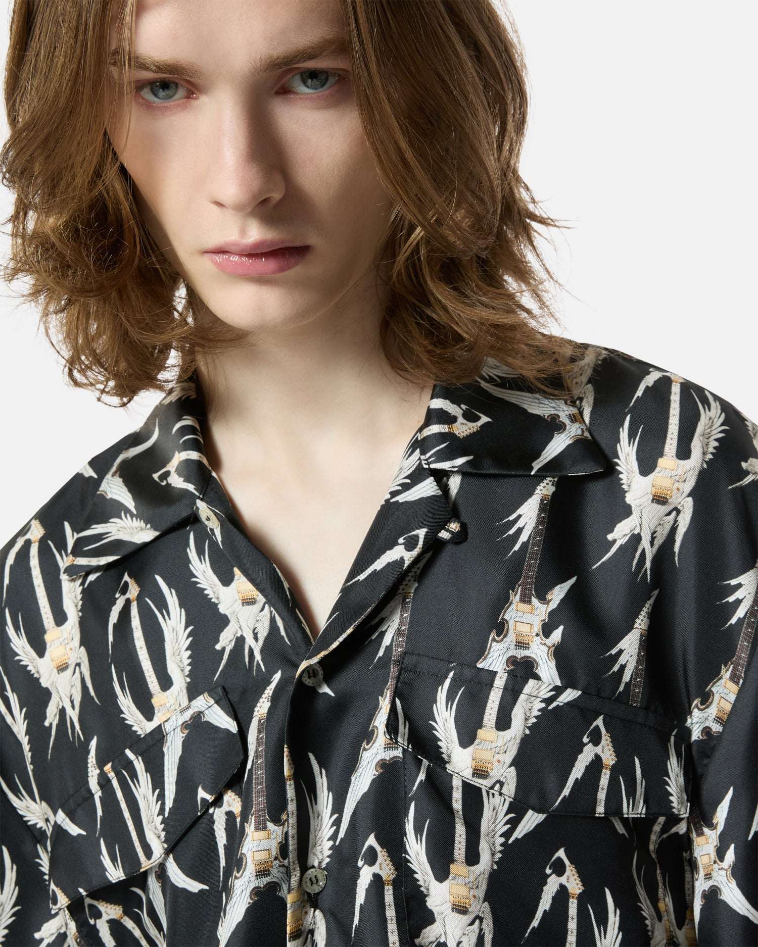 Men's shirt with graphic print Shirt