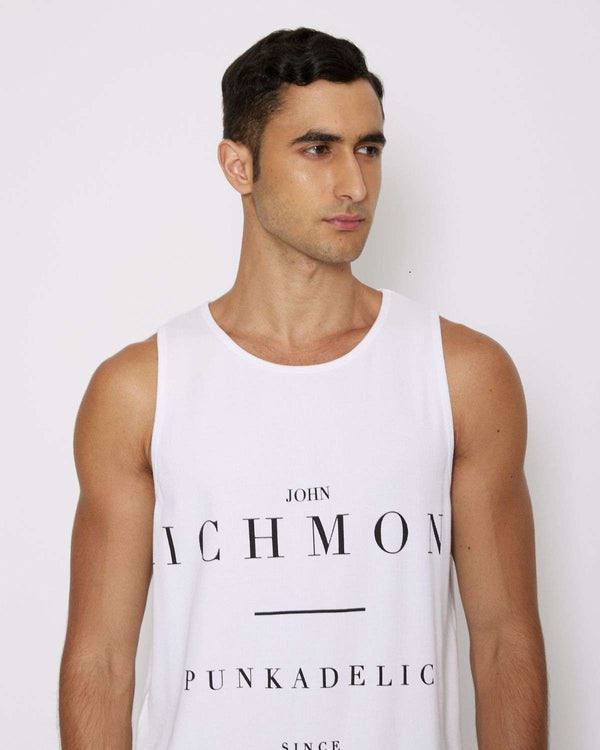 Tank top with graphic on the front