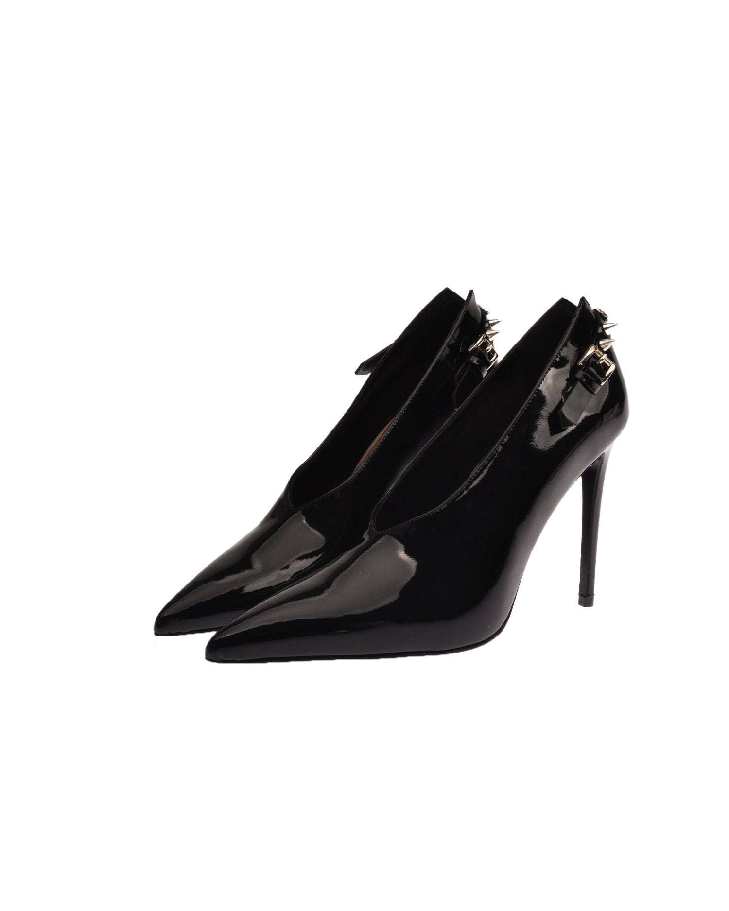 Décolleté nere con dettagli rock Scarpa