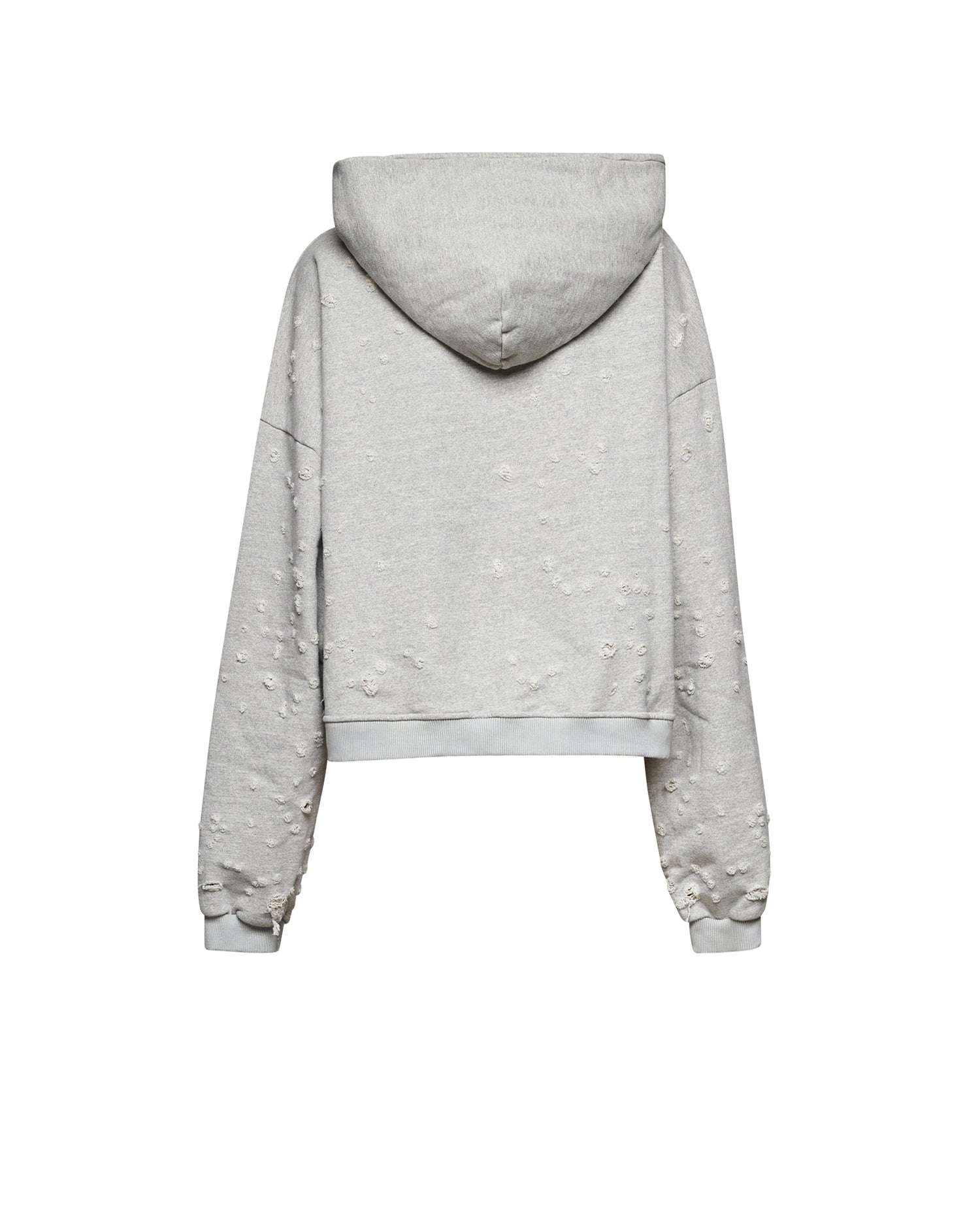 Felpa con Cappuccio e Scritta Frontale Felpa