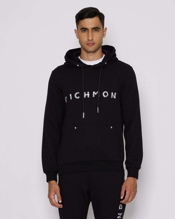 Sweatshirt with contrasting front logo