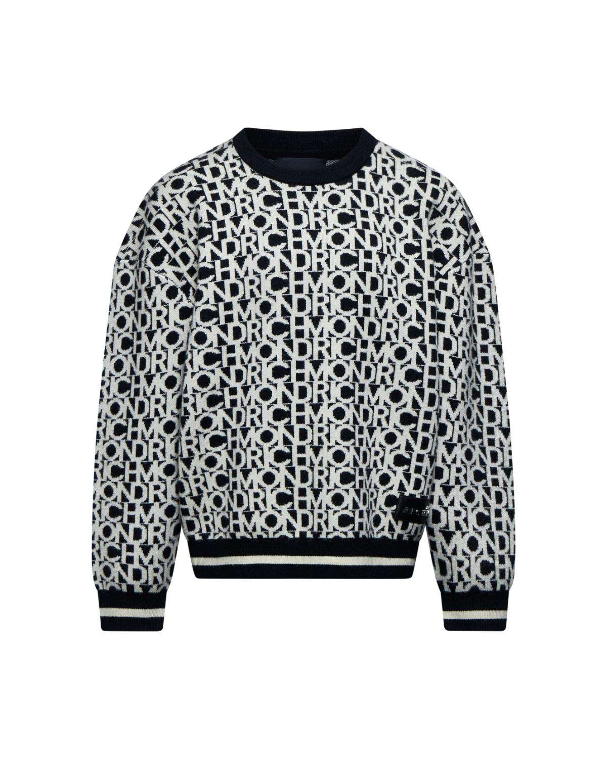 Felpa con stampa all-over Maglia