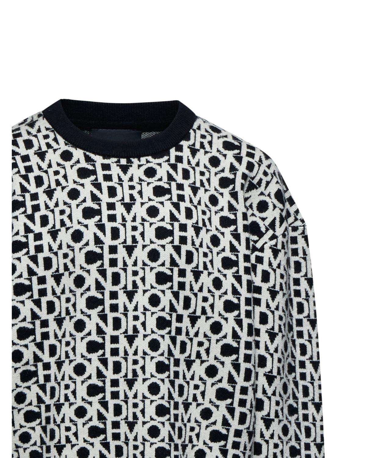 Felpa con stampa all-over Maglia