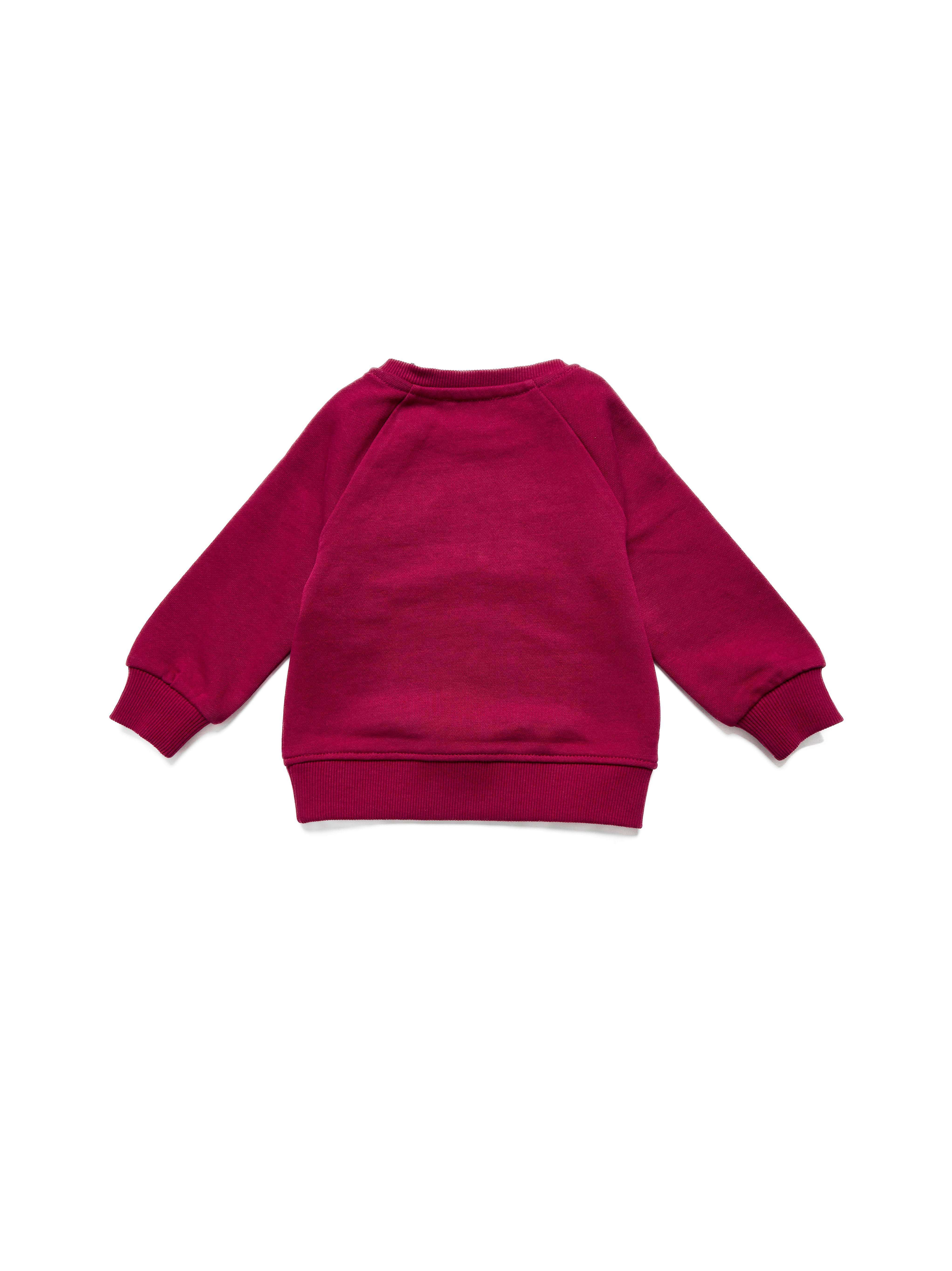 John Richmond kids - Sweatshirt with central print - Red