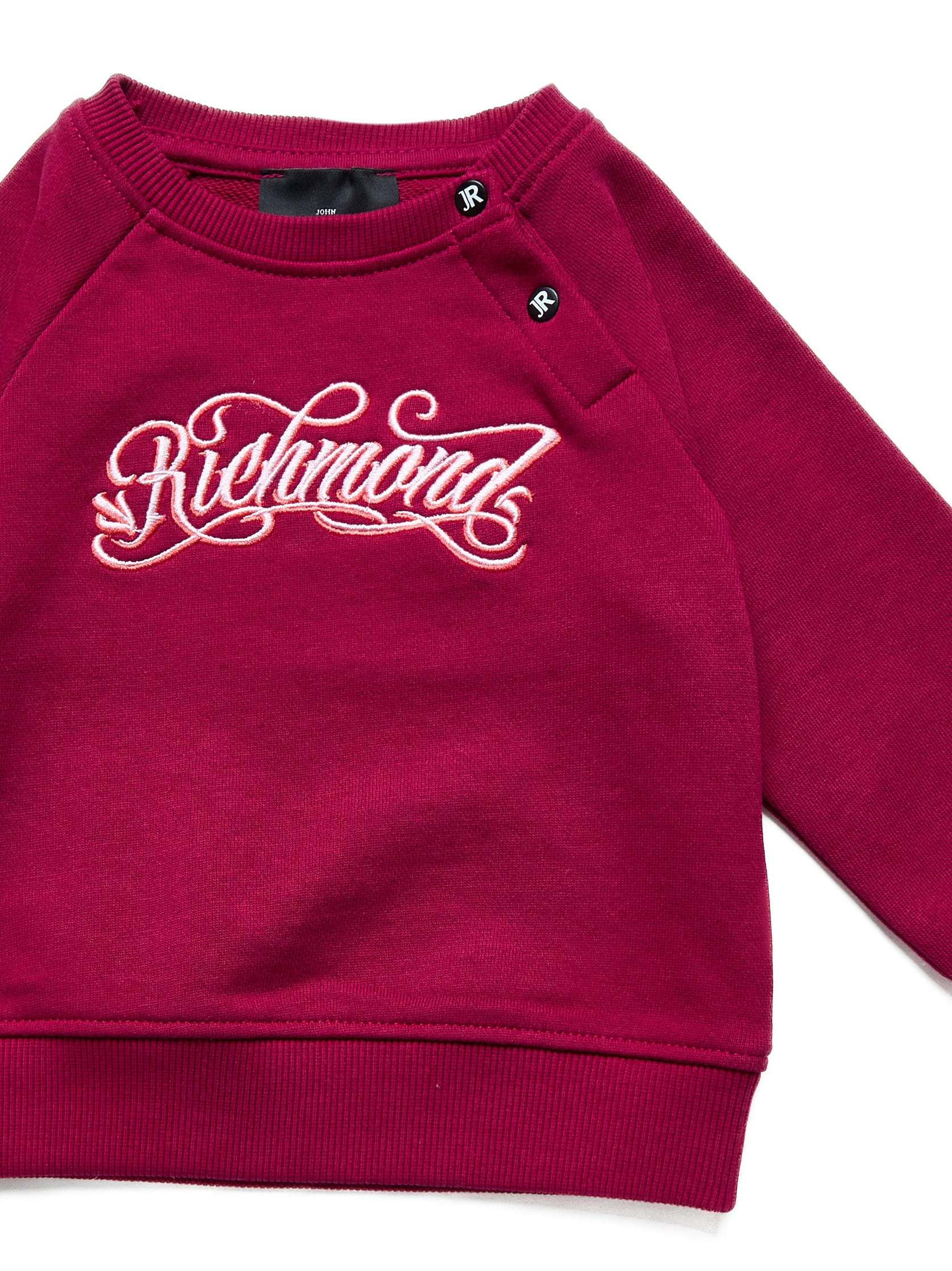 John Richmond kids - Sweatshirt with central print - Red