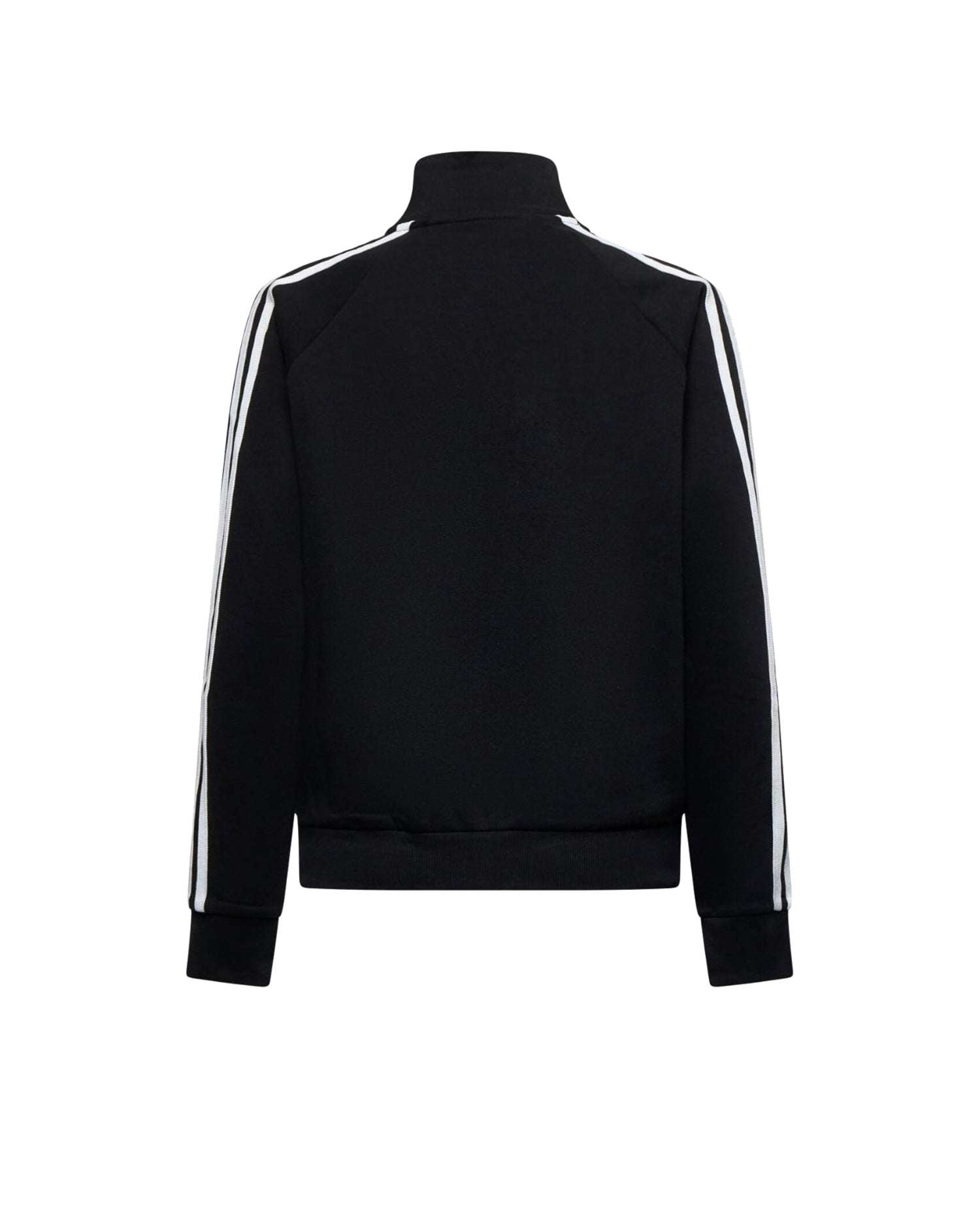 Felpa sportiva con zip e bande laterali Felpa