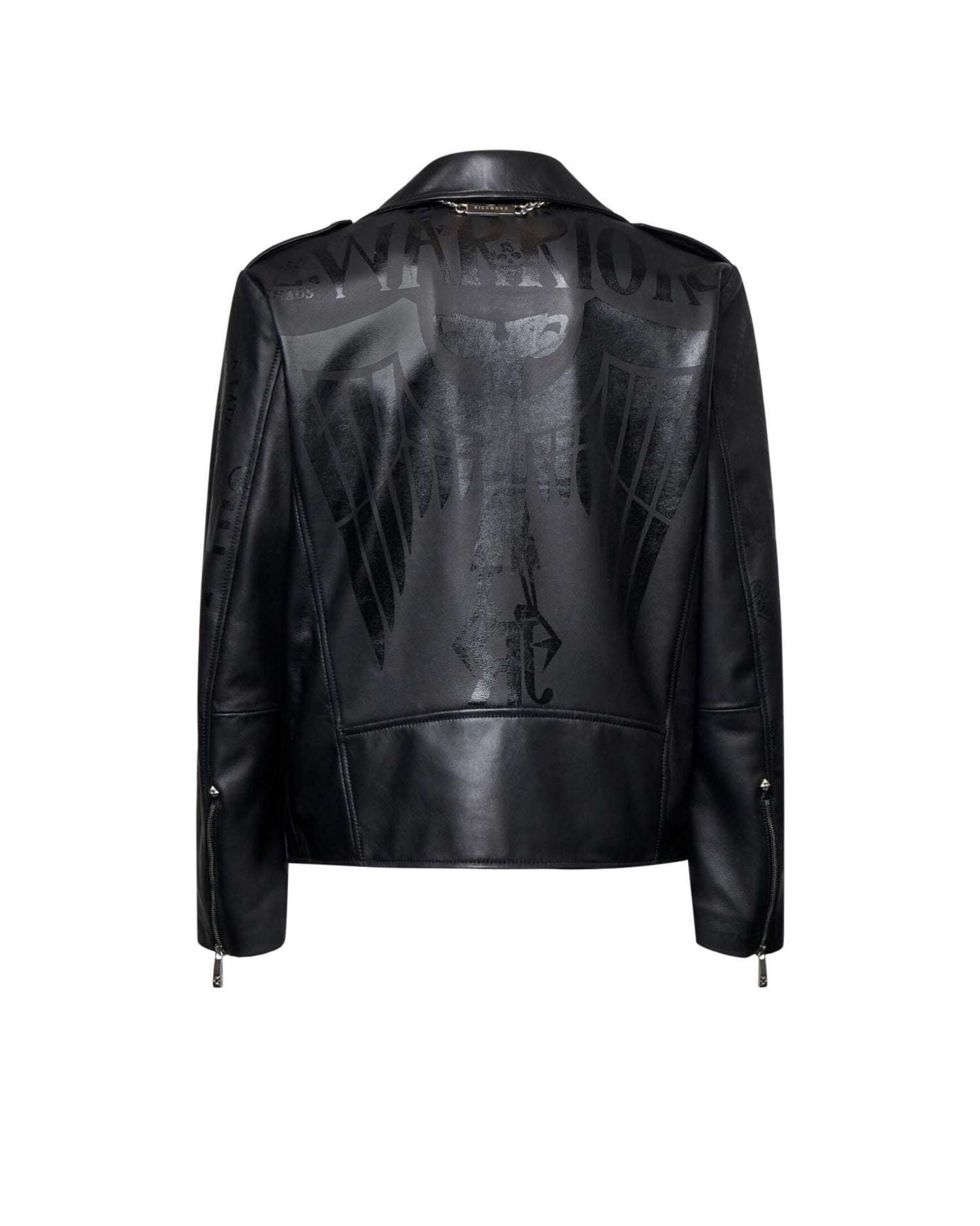 Giacca biker con zip asimmetrica Capispalla