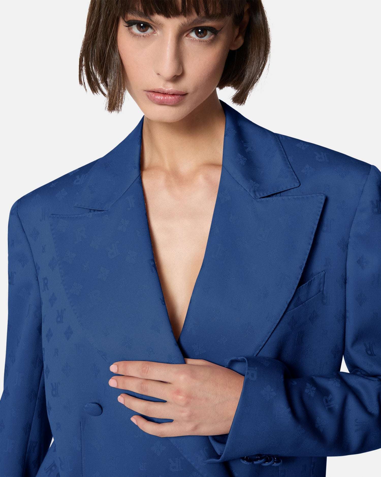 Giacca rosa doppiopetto Giacca