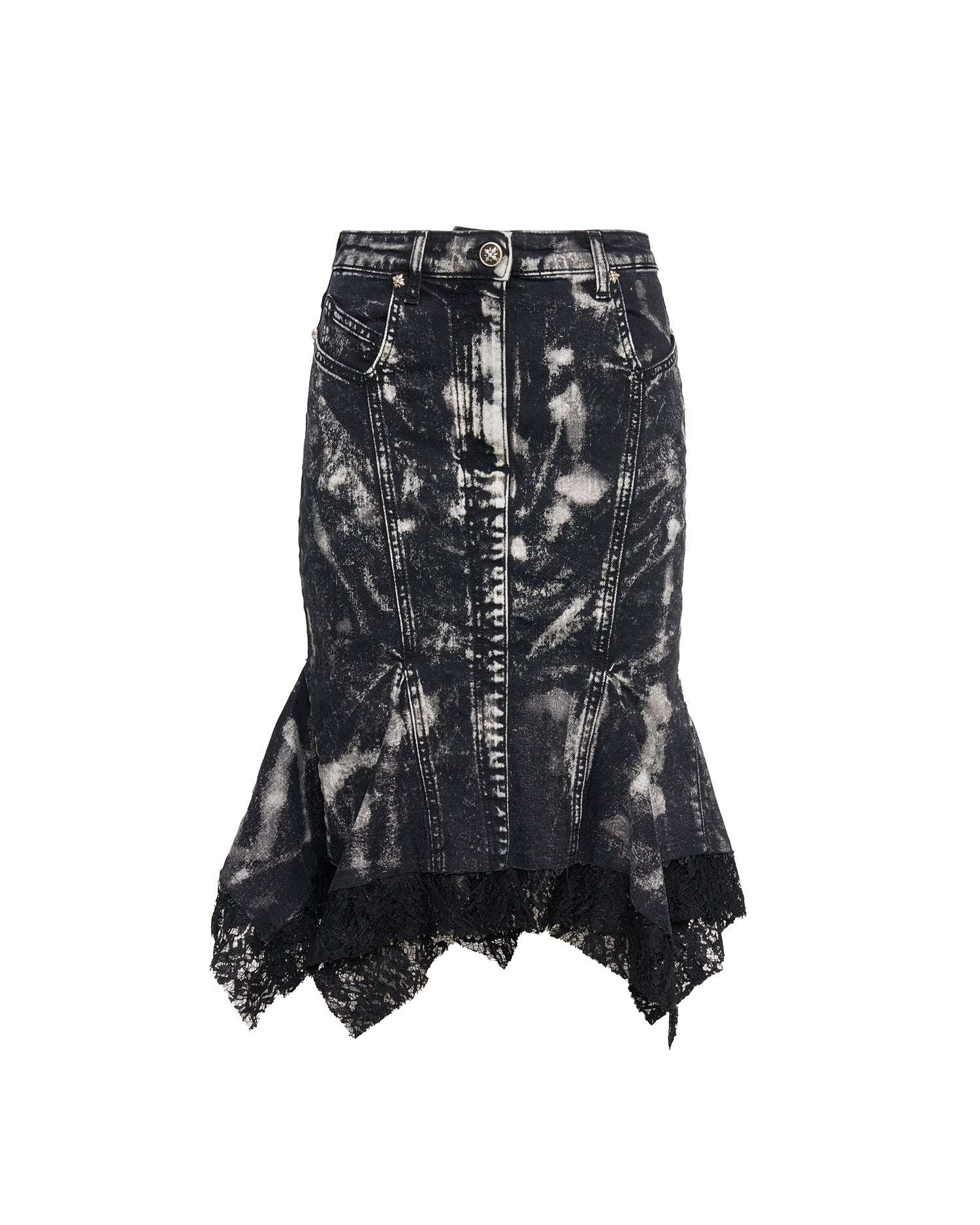 Gonna Longuette con Orlo Asimmetrico Gonna