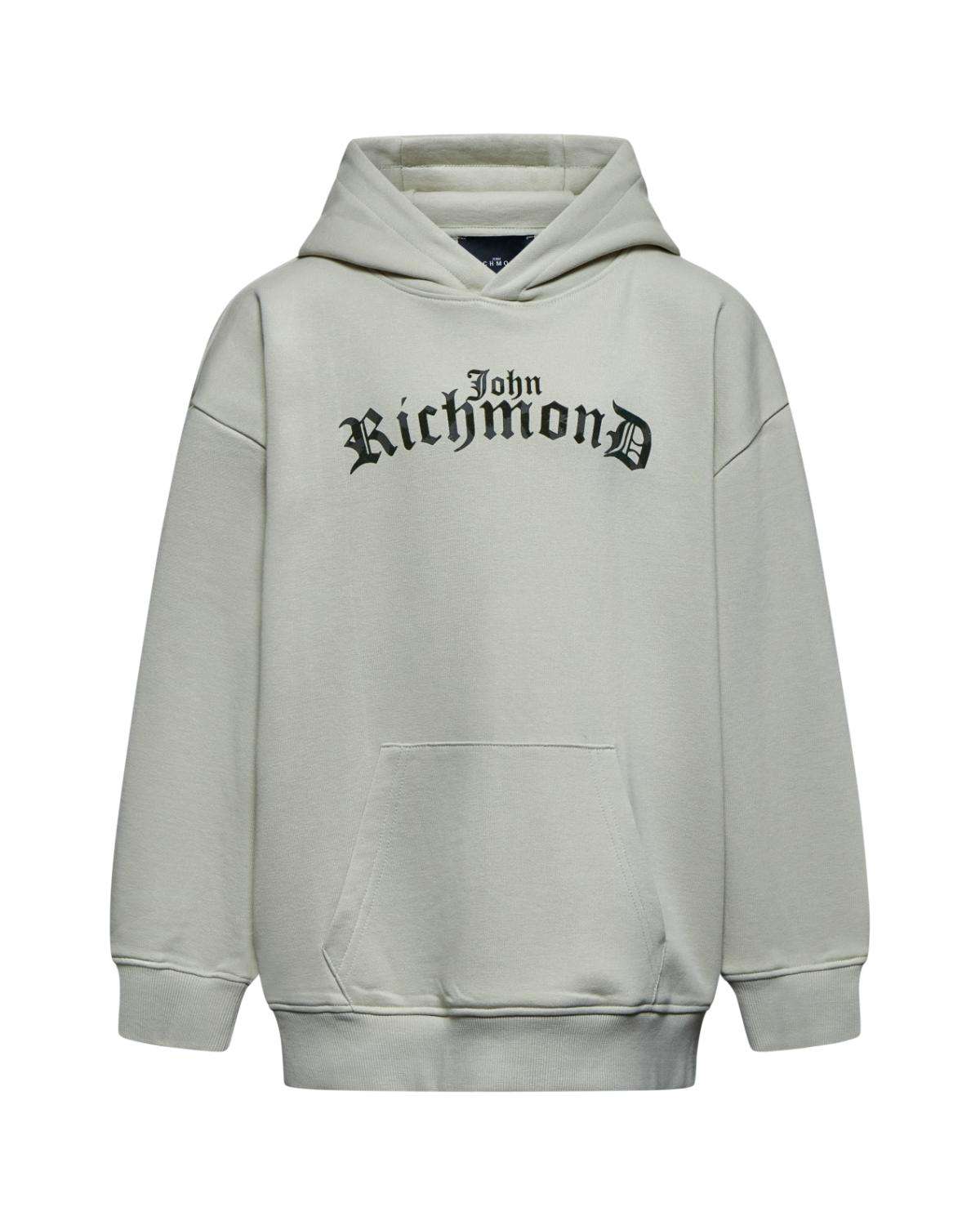 Hoodie con stampa frontale Felpa