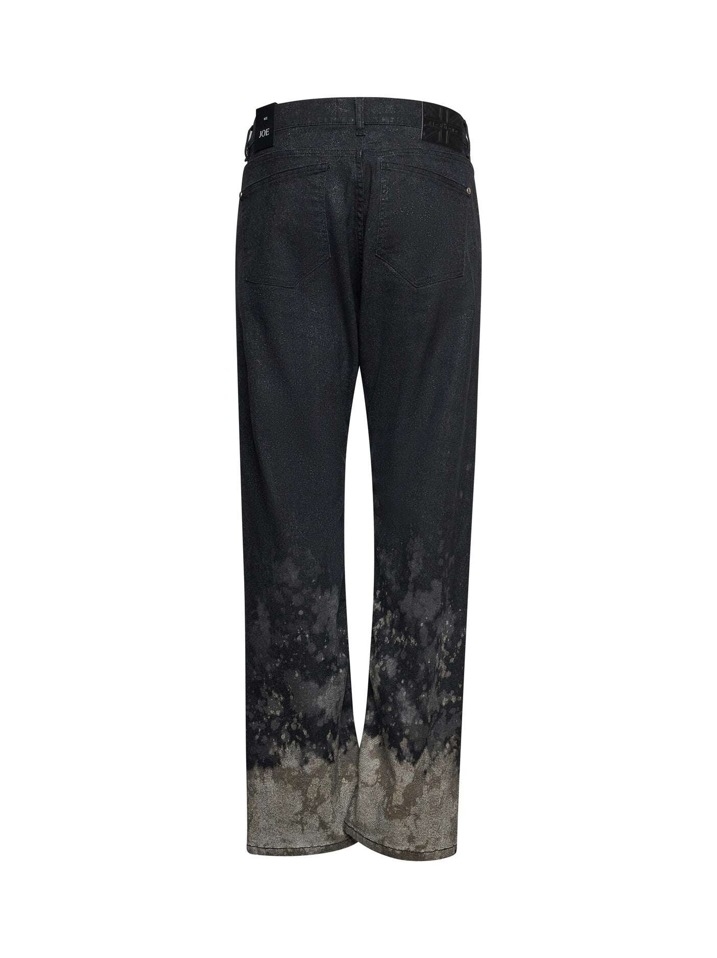 Jeans con effetto sfumato e trattamento a contrasto sul fondo Jeans