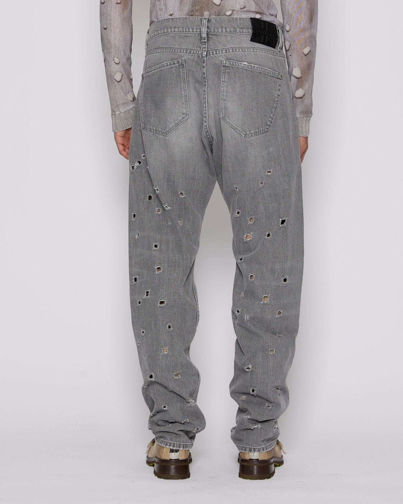 Jeans regular con strappi sul davanti