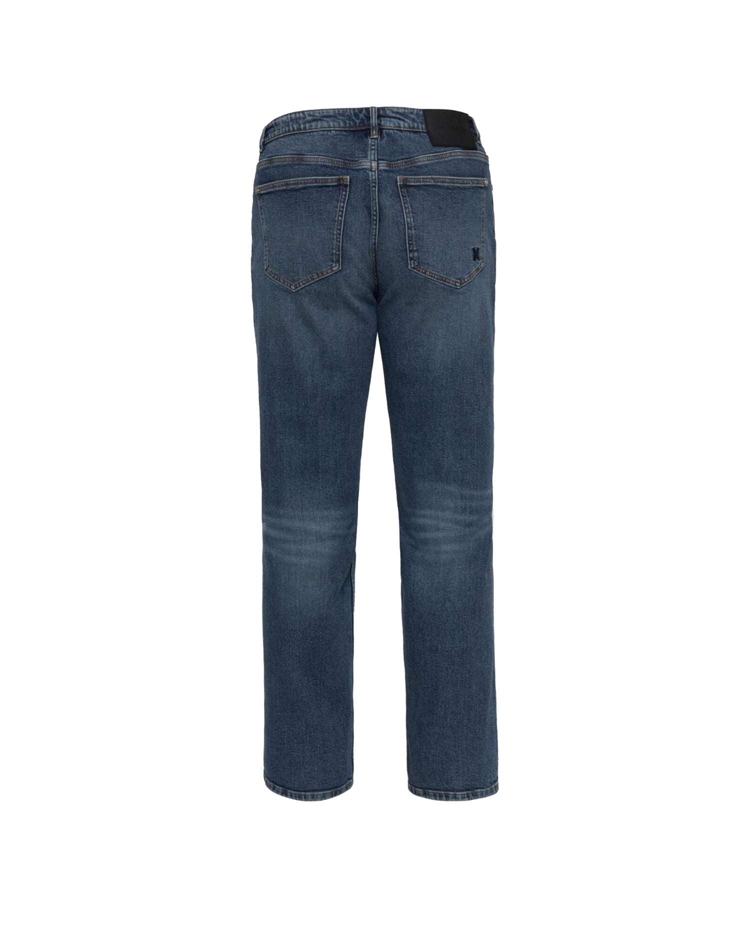 Jeans straight fit con rotture e lavaggio effetto vintage Jeans