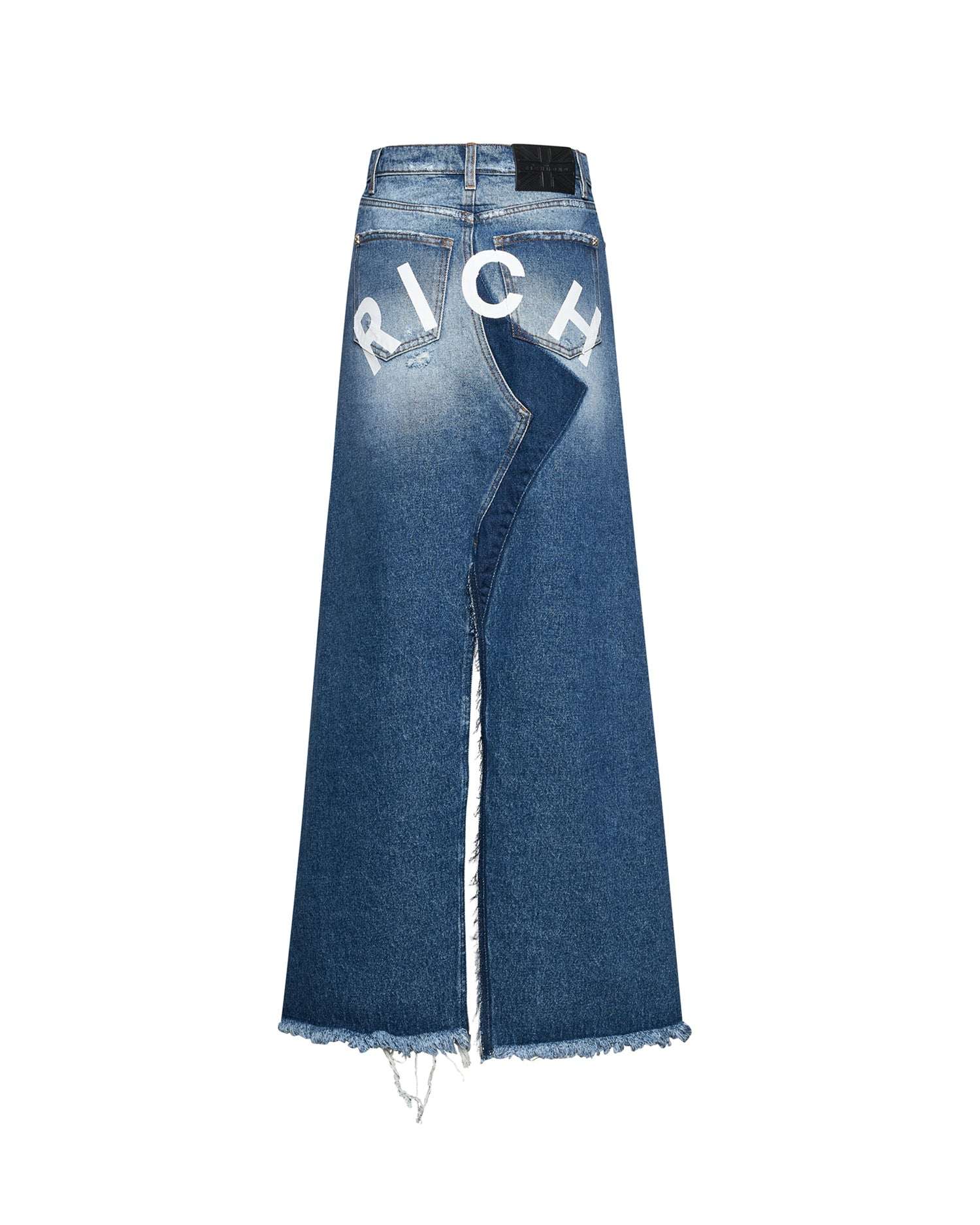 Longuette con Effetto Destroyed Gonna