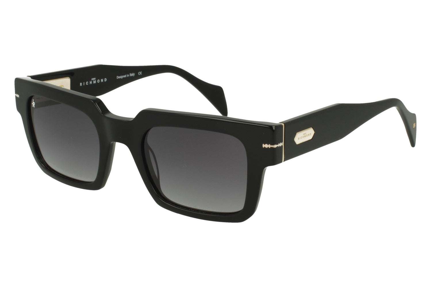 Occhiali da sole rettangolari neri