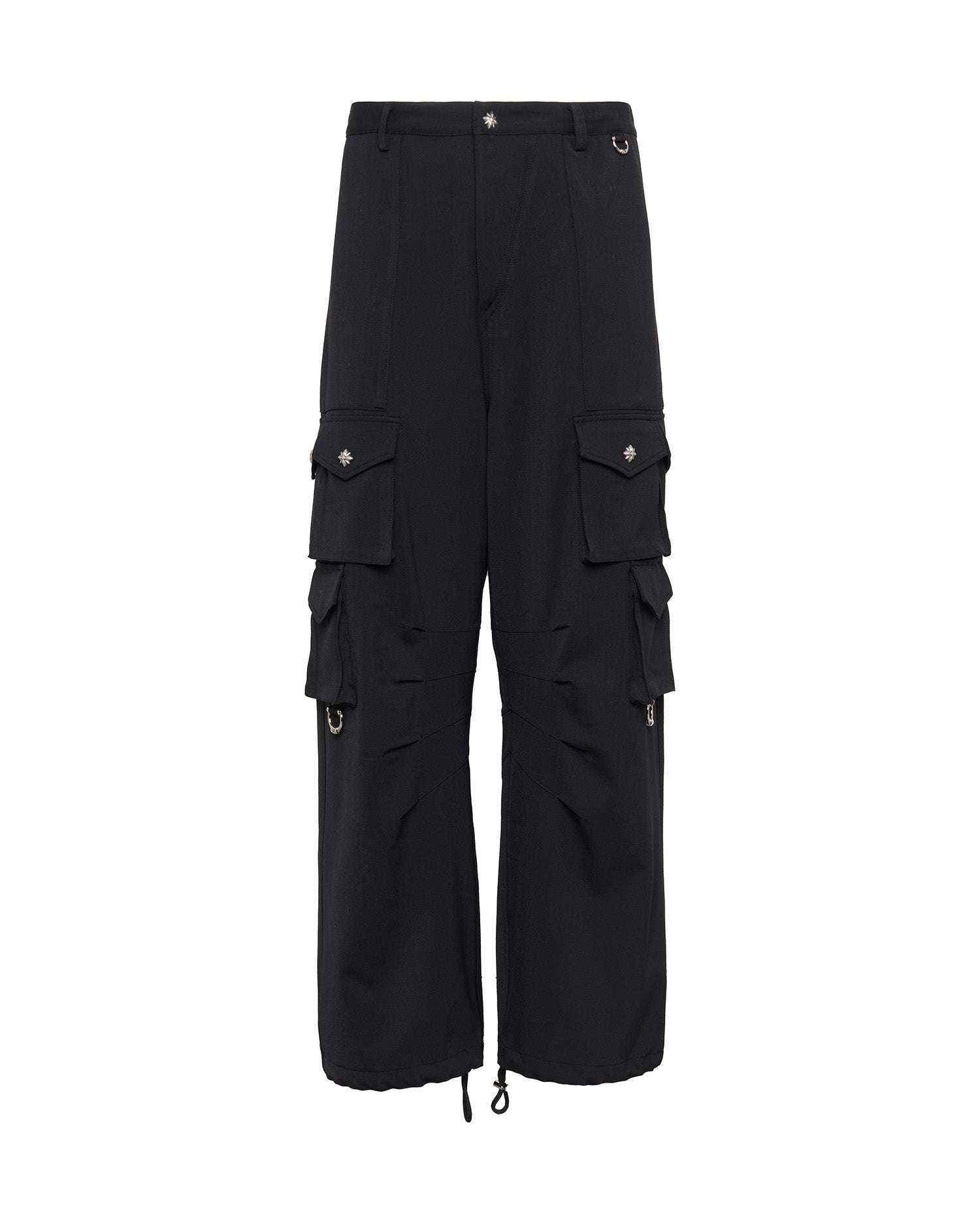 Pantalone Cargo con Tasche Multiple Pantaloni