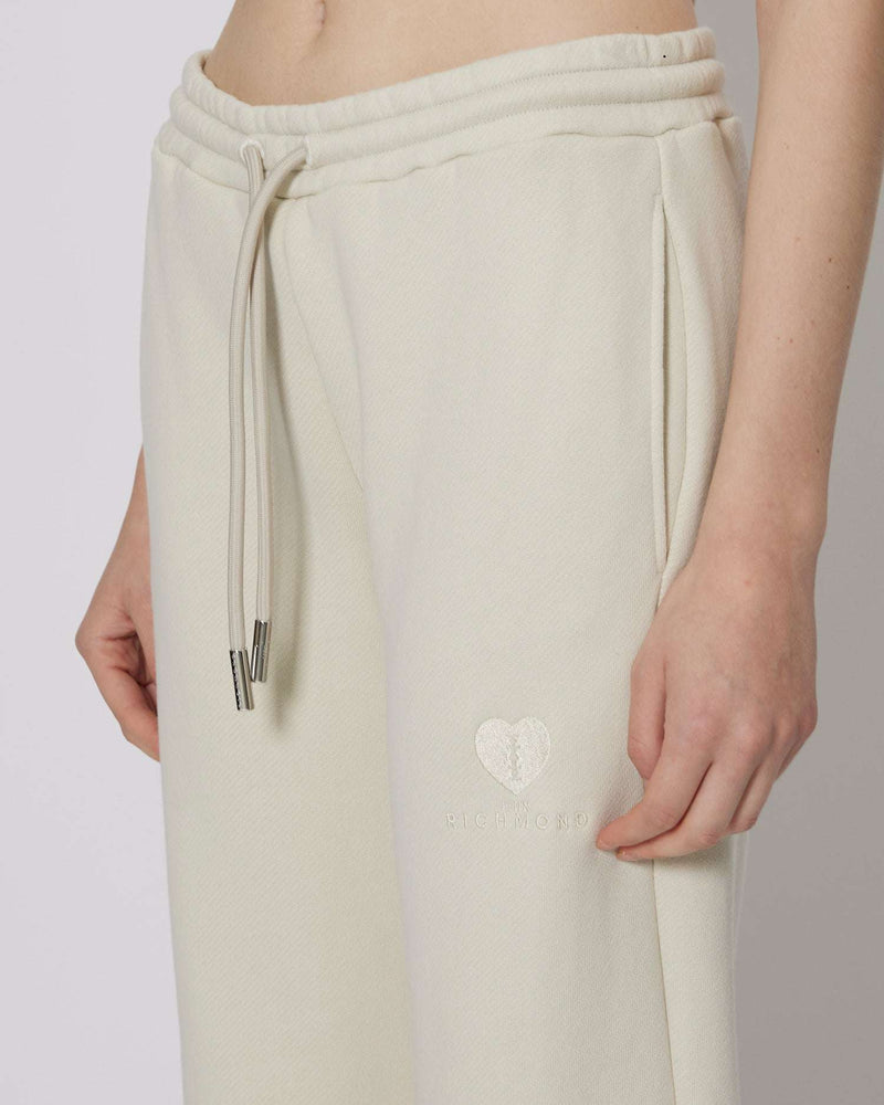 Joggings pants with tone-on-tone graphics