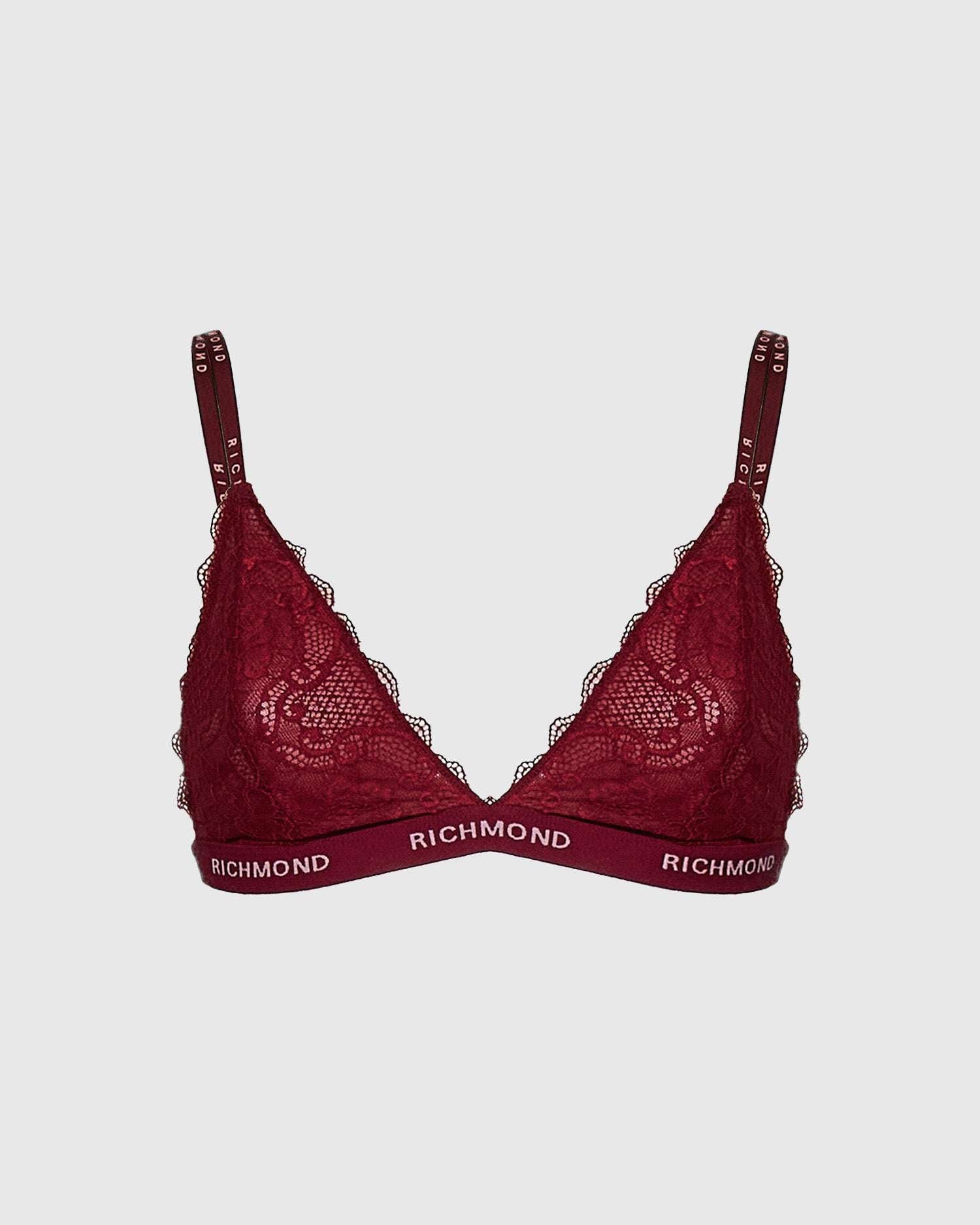 Lace triangle bra with elastic band Underwear Intimate