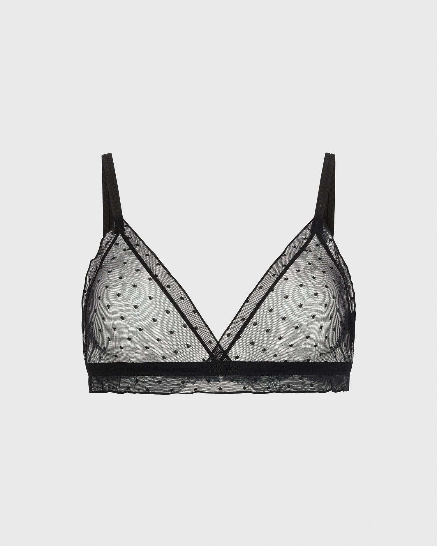 Reggiseno con pois tone sur ton
