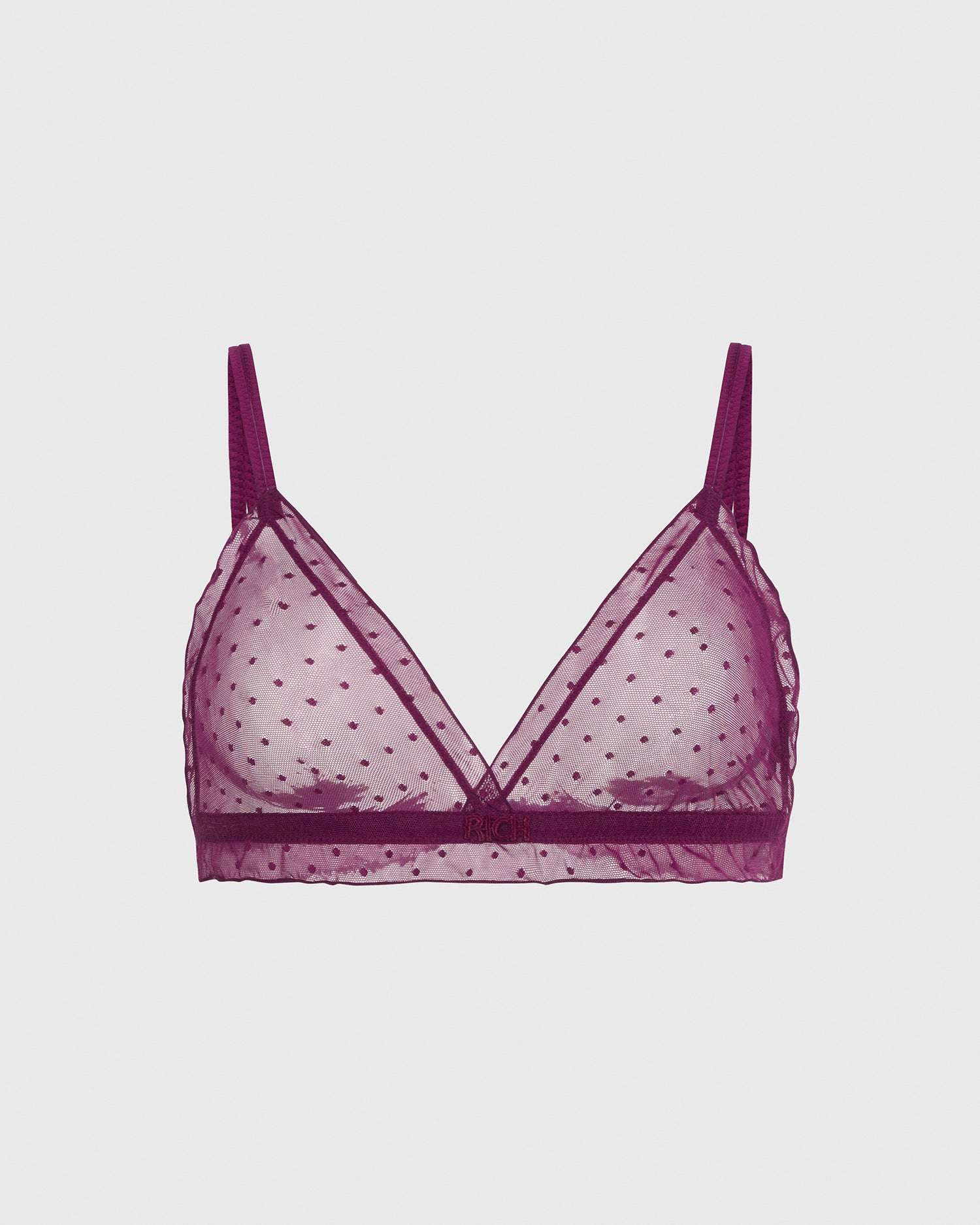 Reggiseno con pois tone sur ton