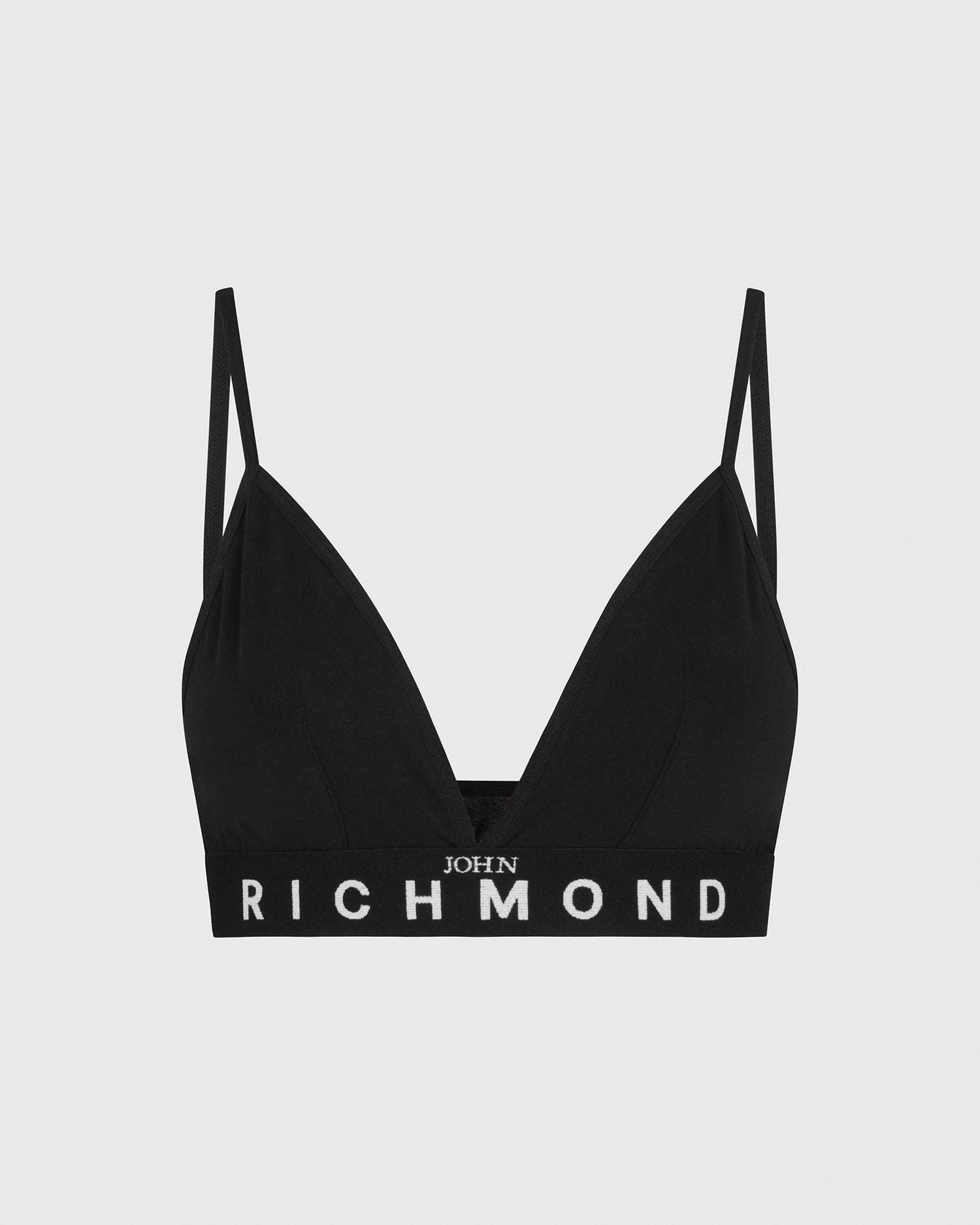 Triangle sports bra with thin straps – John Richmond