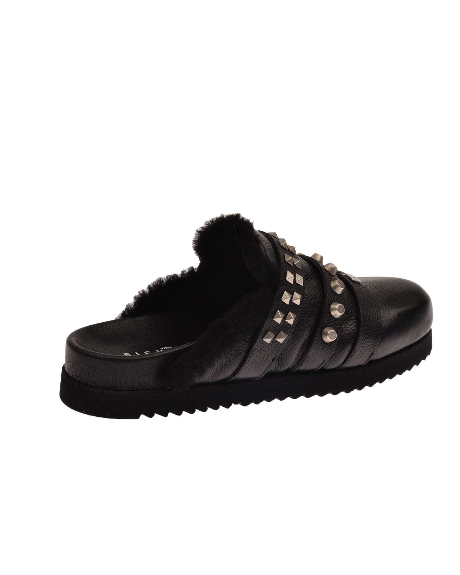 Scarpa sabot with straps and metal details