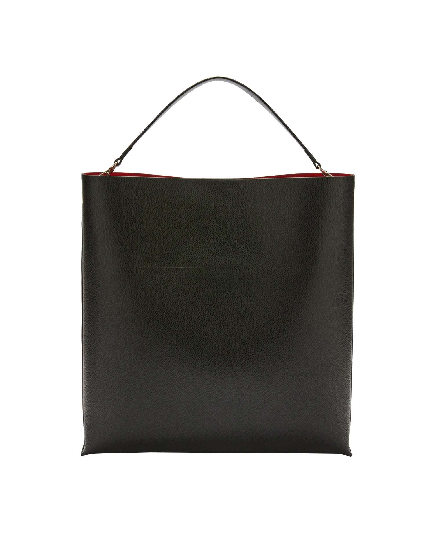 Minimal shopper with Bag logo
