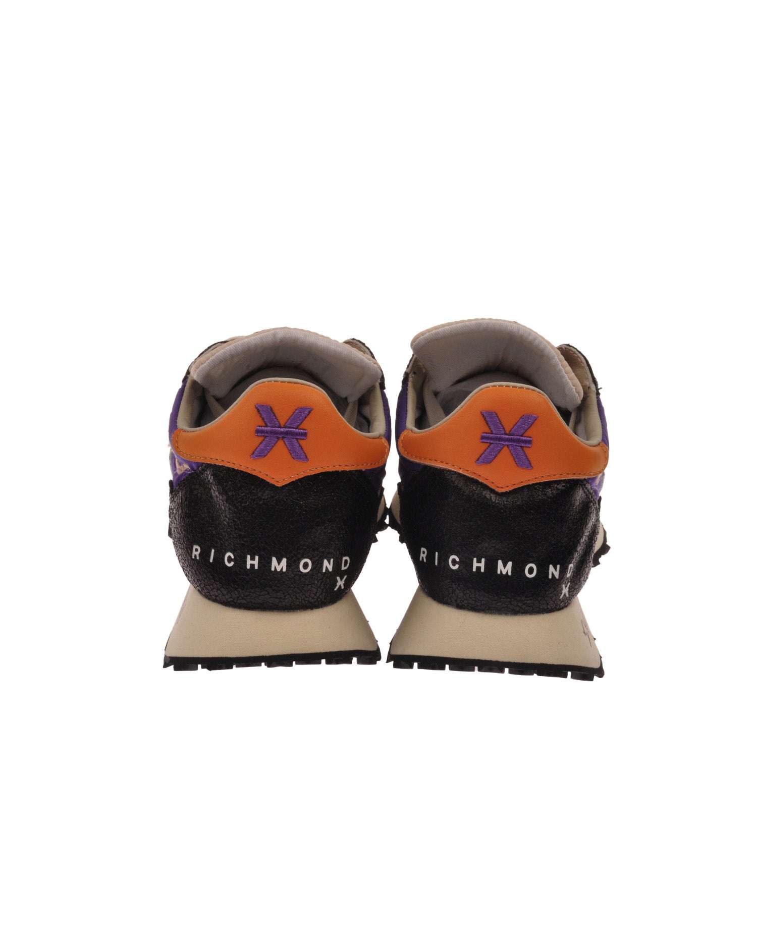 Sneaker with maxi side flower by Scarpa