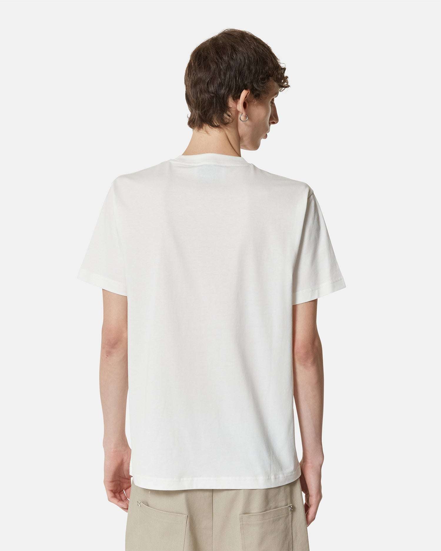 Short-sleeved T-shirt with graphic print and T-shirt logo