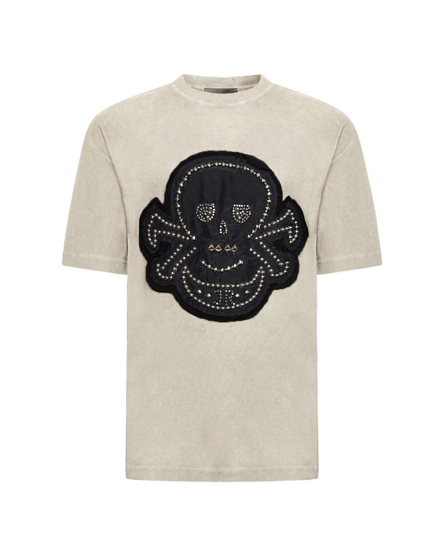 T-shirt with Maxi Skull T-Shirt Decoration