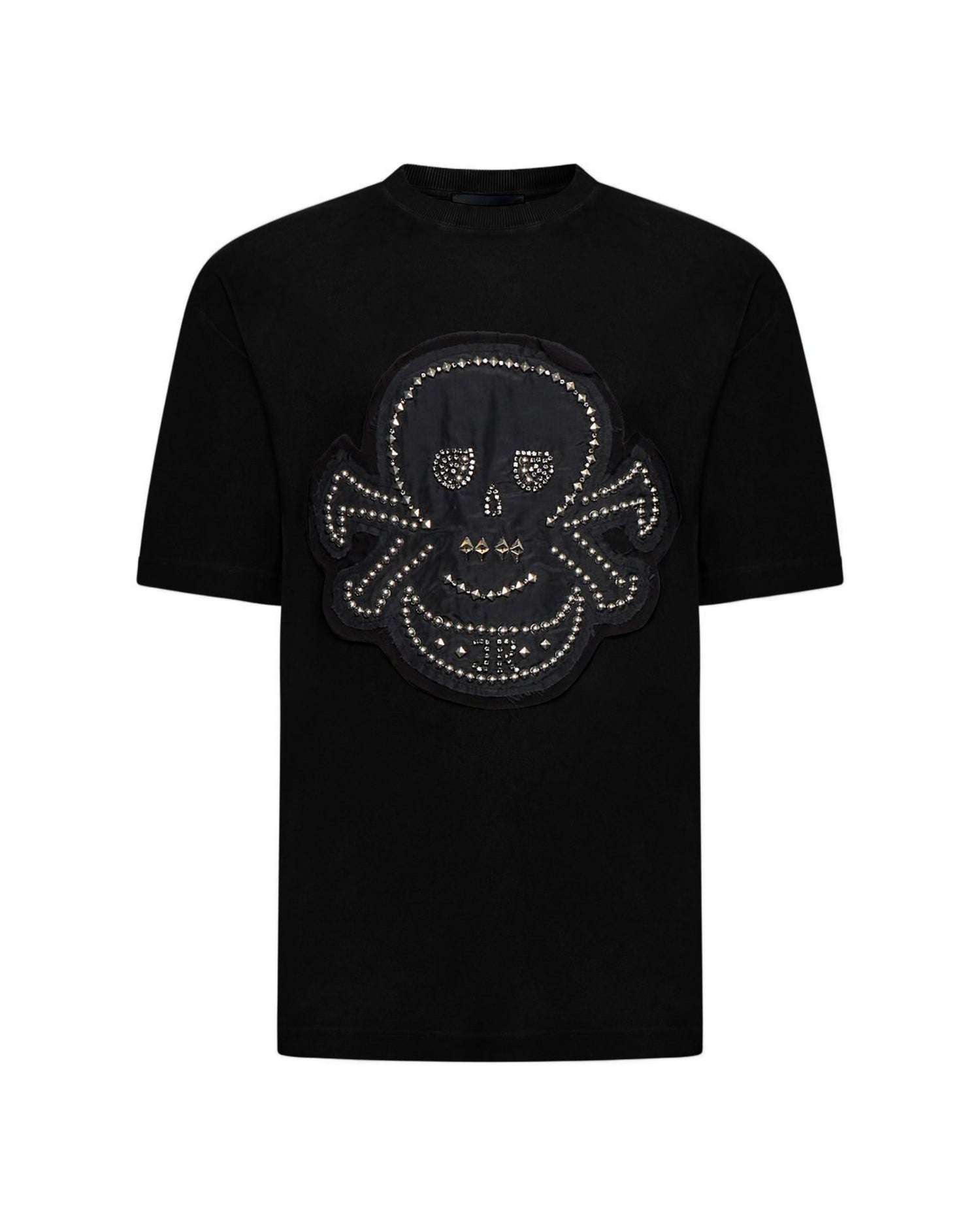 T-shirt with Maxi Skull T-Shirt Decoration