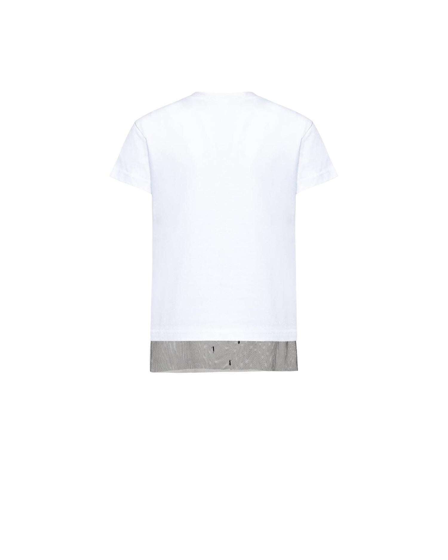 T-shirt with Overlay and T-Shirt Graphic Detail