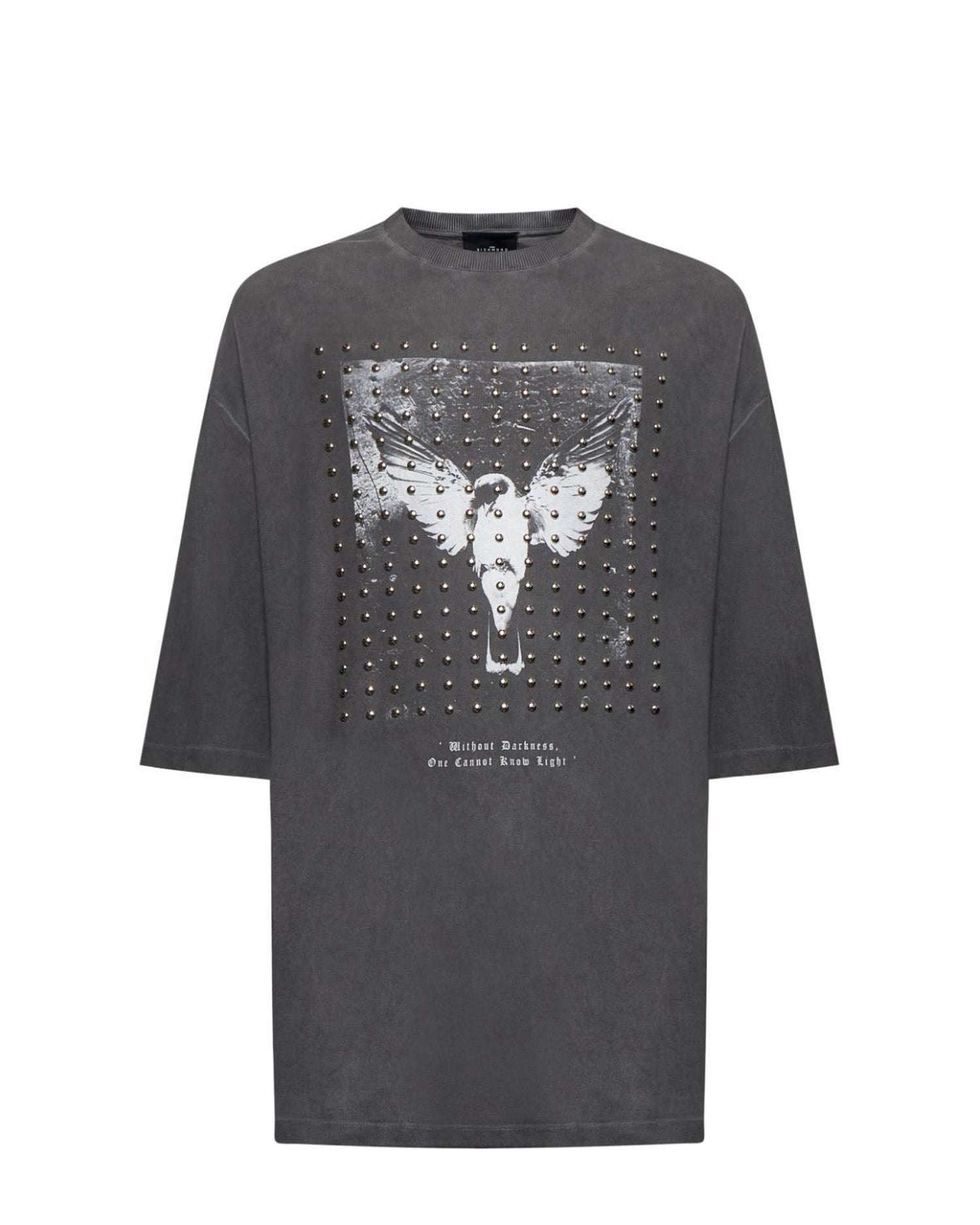 Studded Print T-Shirt T-Shirt